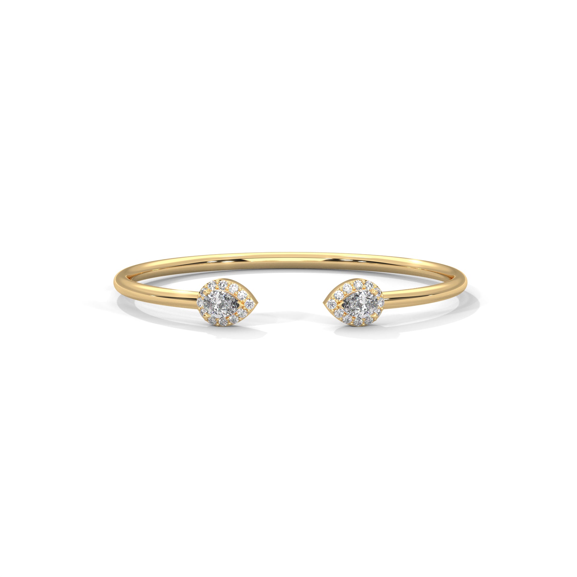 Cuff Diamond Bangle (6/10 ct. tw.)