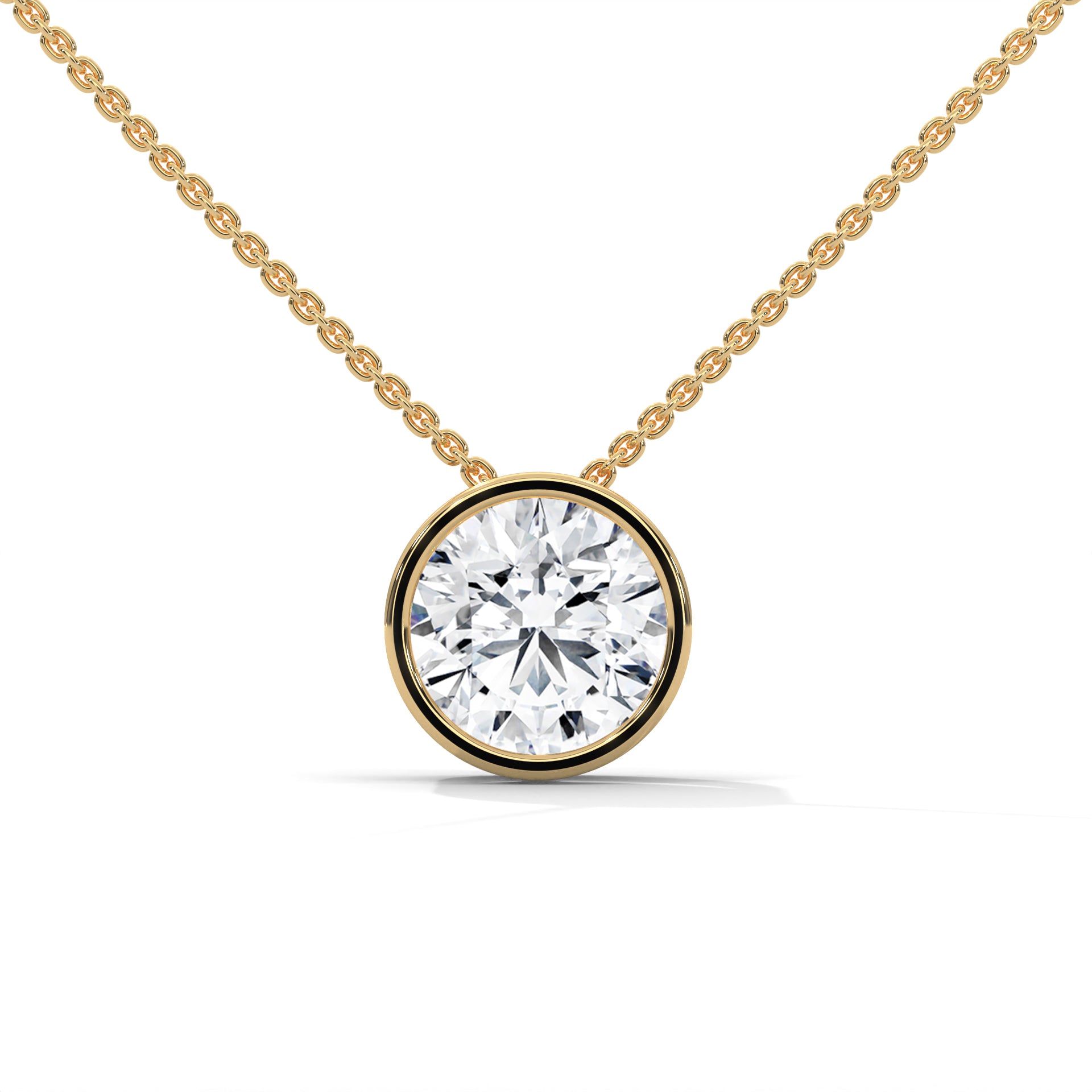 Ethos Round Diamond Pendant Necklace (2ct. tw.)