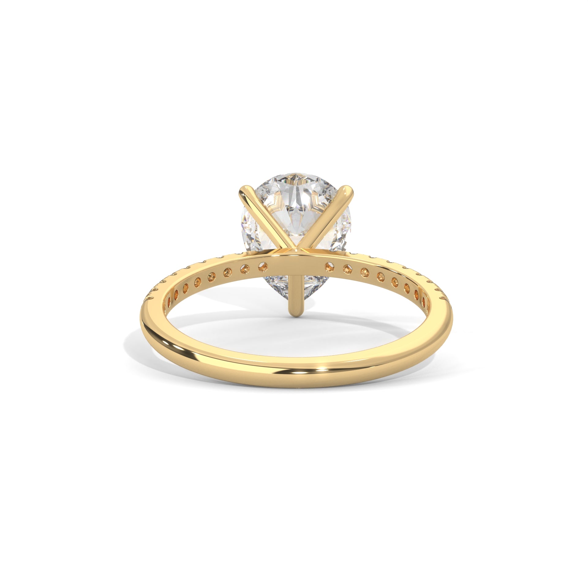Tearra Pear Cut Diamond Ring (2 cntr ct).