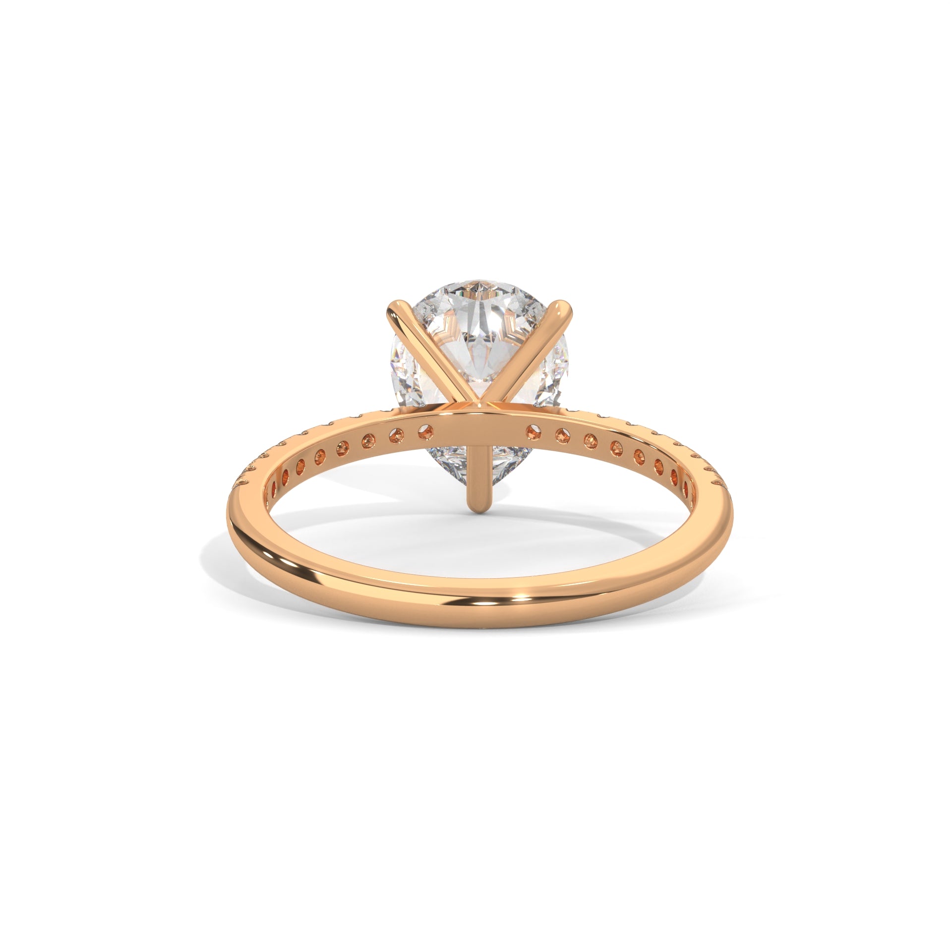 Tearra Pear Cut Diamond Ring (2 cntr ct).