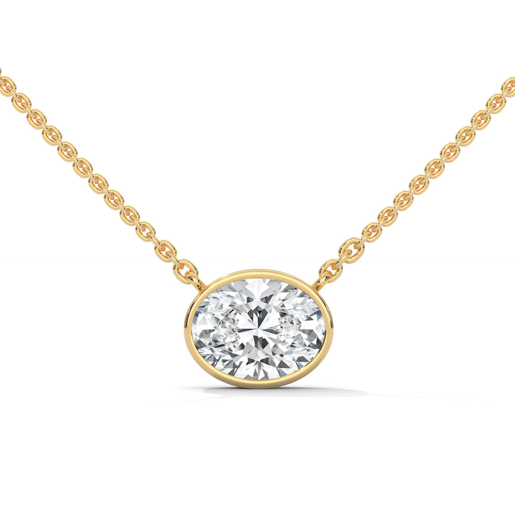 Vue Oval Diamond Pendant Necklace (0.75 ct. tw.)