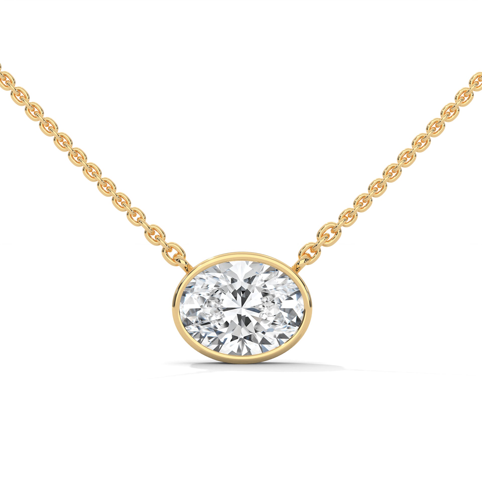 Vue Oval Diamond Pendant Necklace (0.75 ct. tw.)