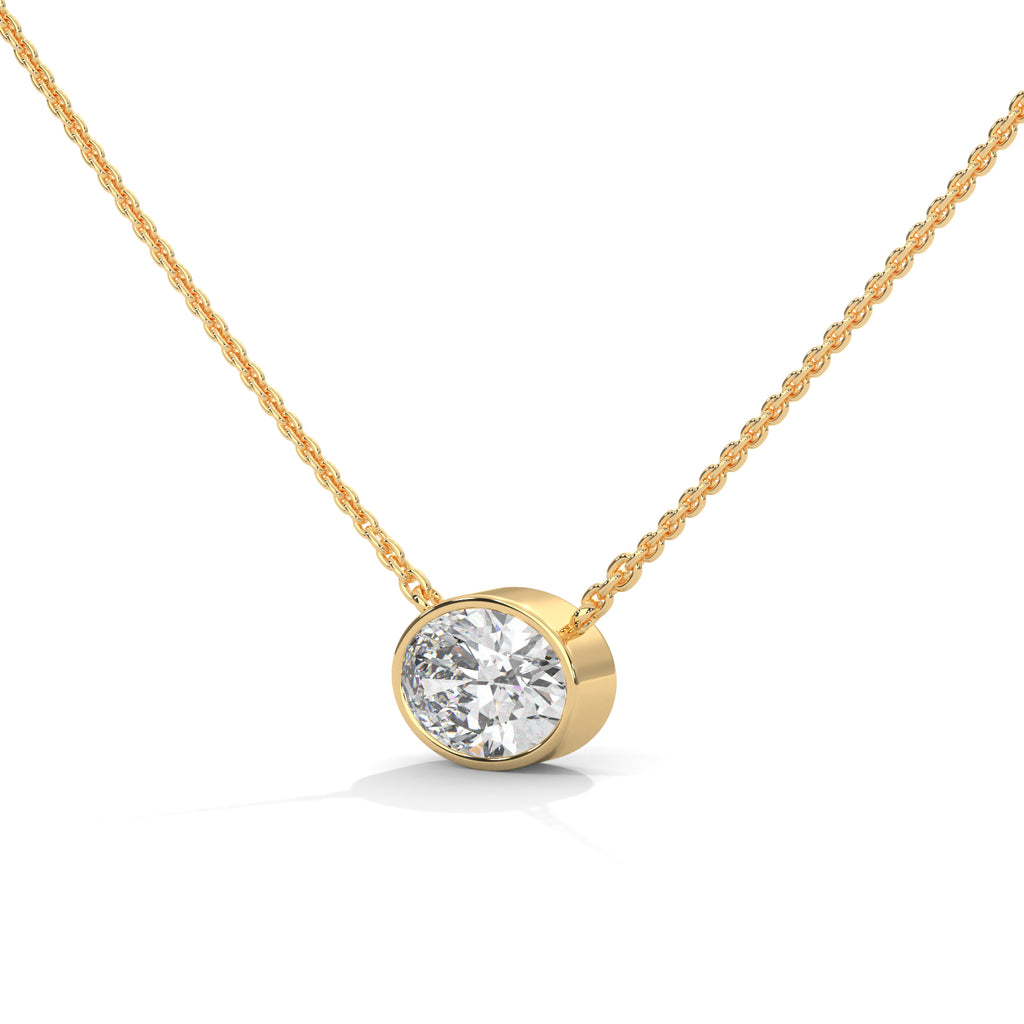 Vue Oval Diamond Pendant Necklace (0.75 ct. tw.)