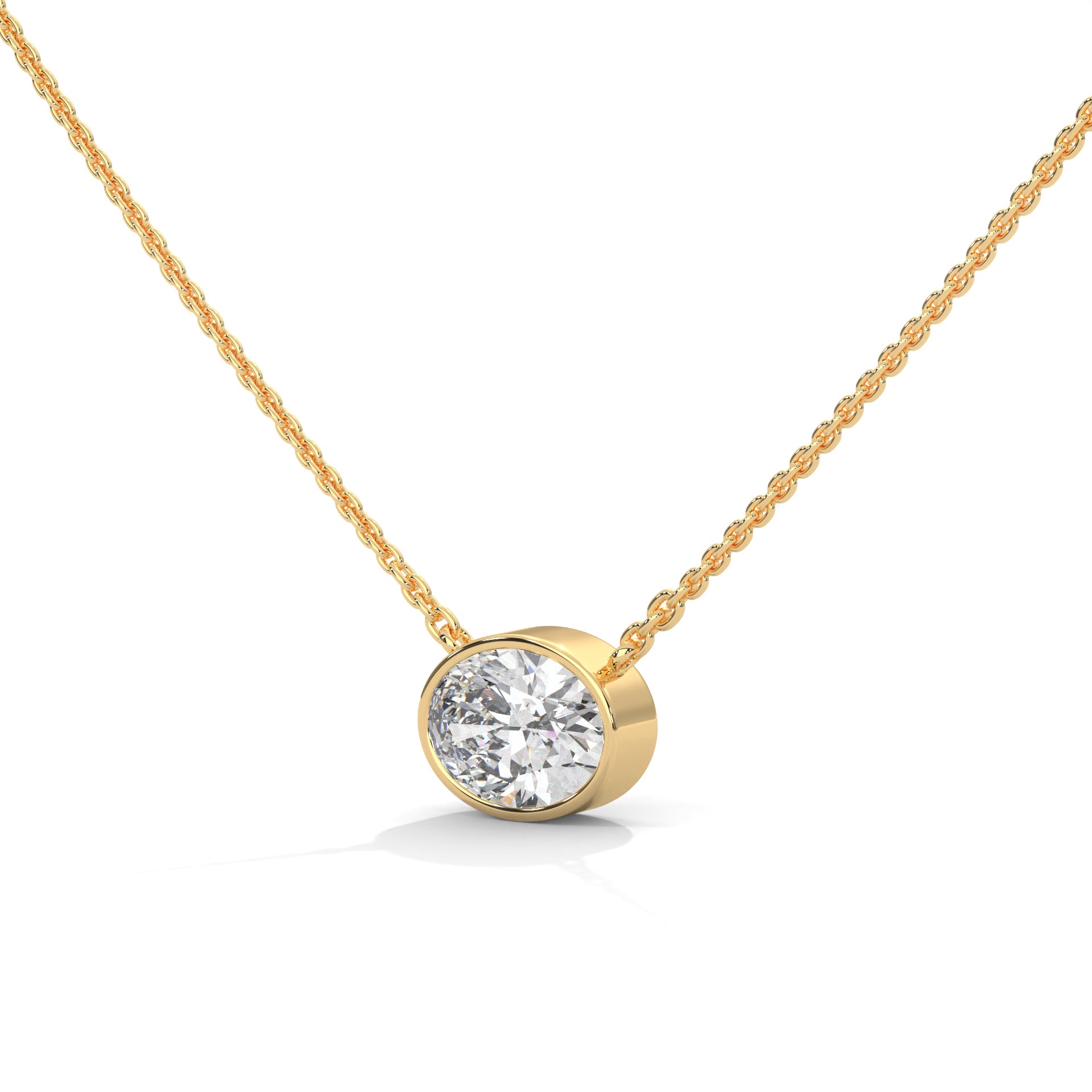 Vue Oval Diamond Pendant Necklace (0.75 ct. tw.)