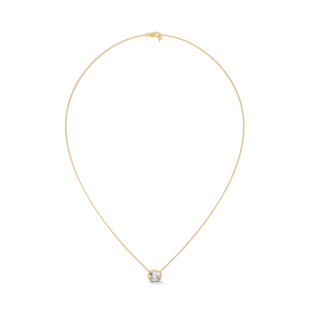 Vue Oval Diamond Pendant Necklace (0.75 ct. tw.)