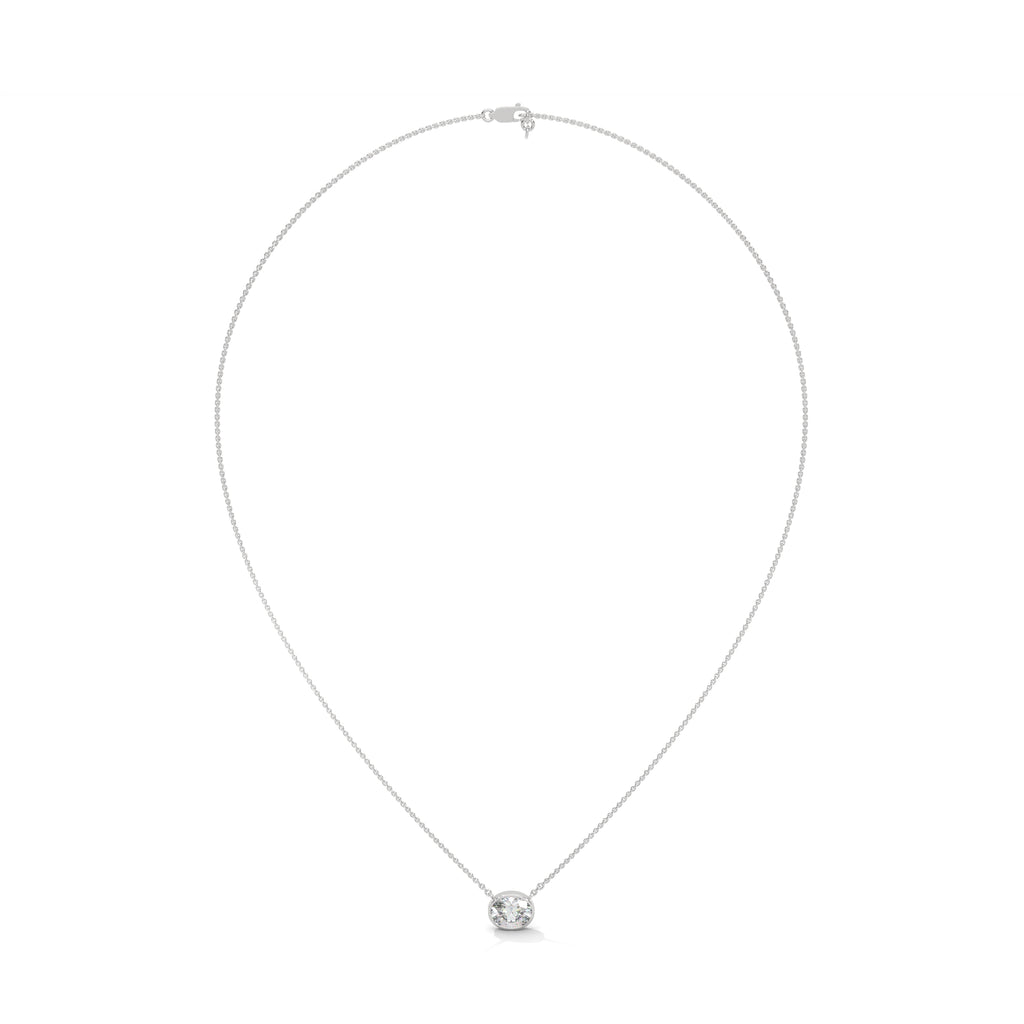 Vue Oval Diamond Pendant Necklace (0.75 ct. tw.)