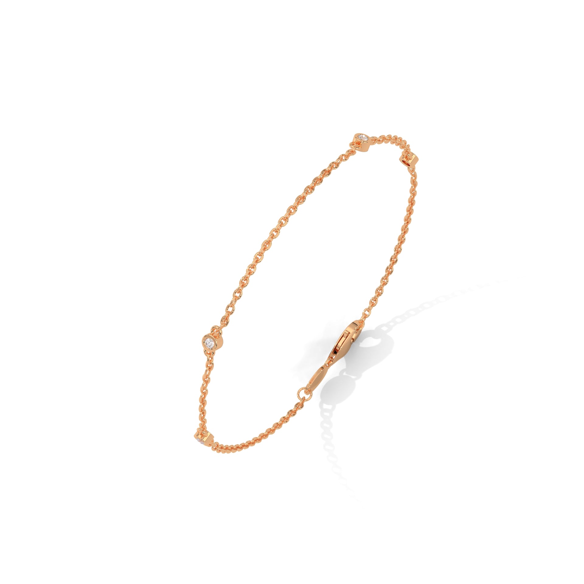 Beaded Diamond Bracelet (1/14 ct. tw)