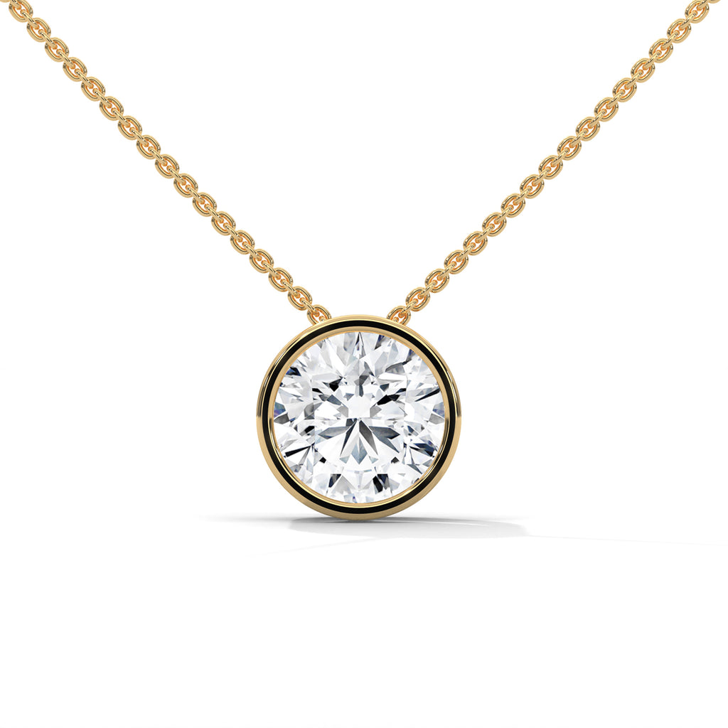 Ethos Round Diamond Pendant Necklace (2ct. tw.)