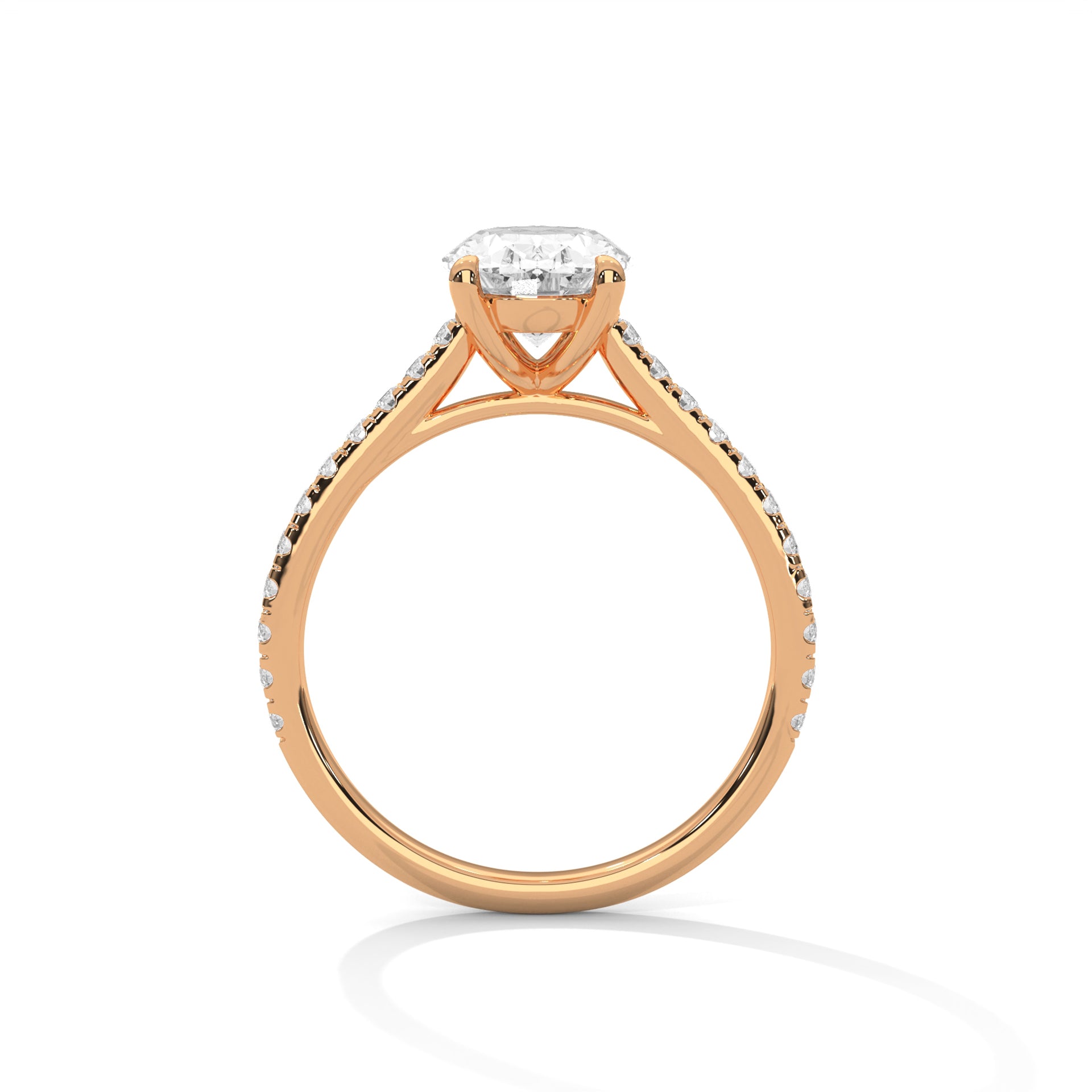 Kargir Ring with 2ct Oval Lab Diamond