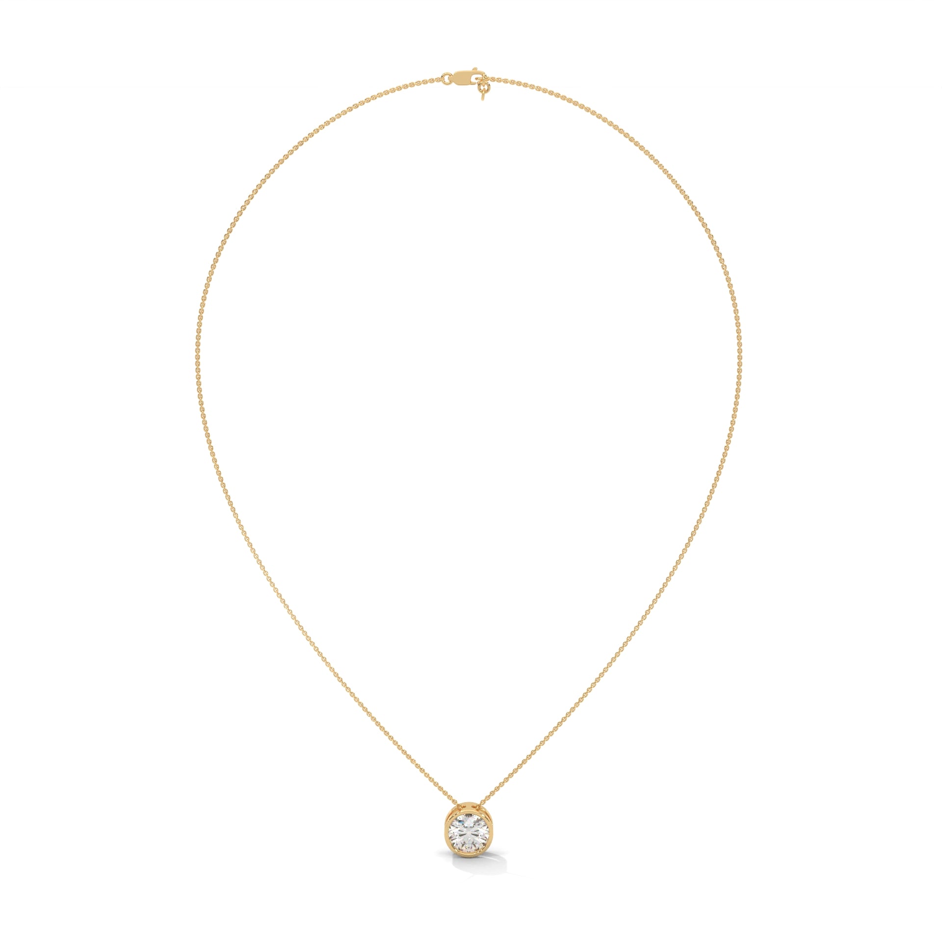 Ethos Round Diamond Pendant Necklace (2ct. tw.)