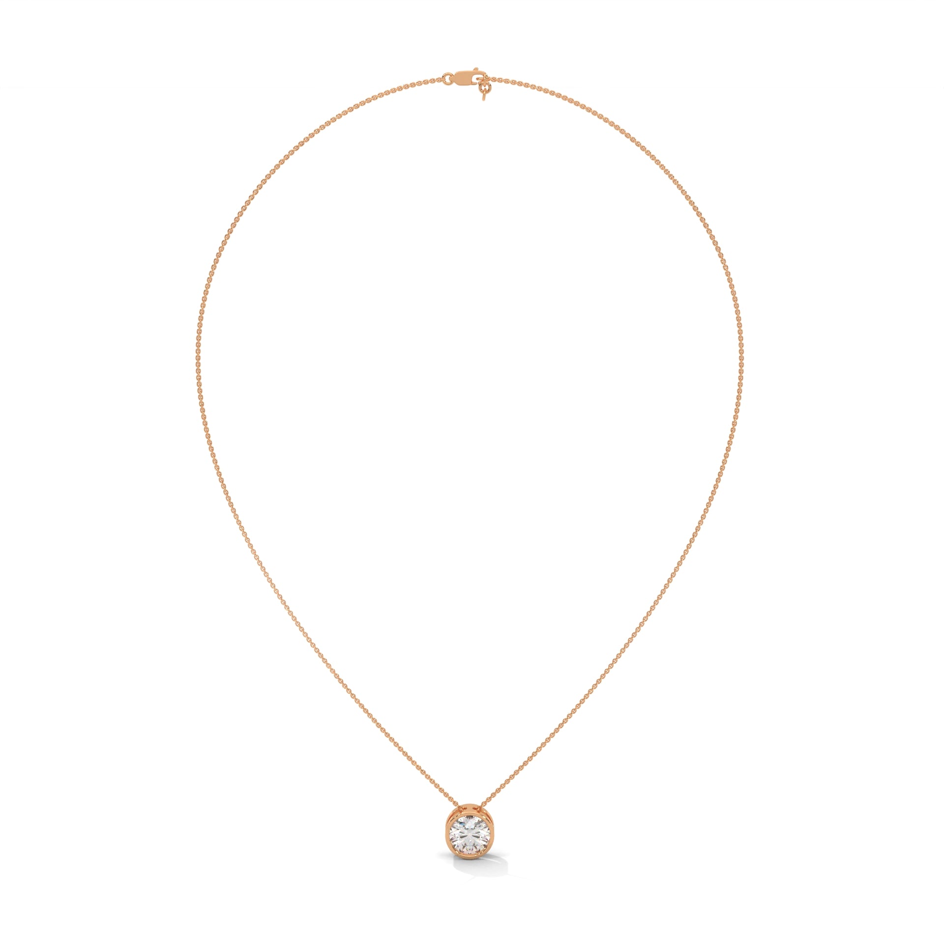 Ethos Round Diamond Pendant Necklace (2ct. tw.)