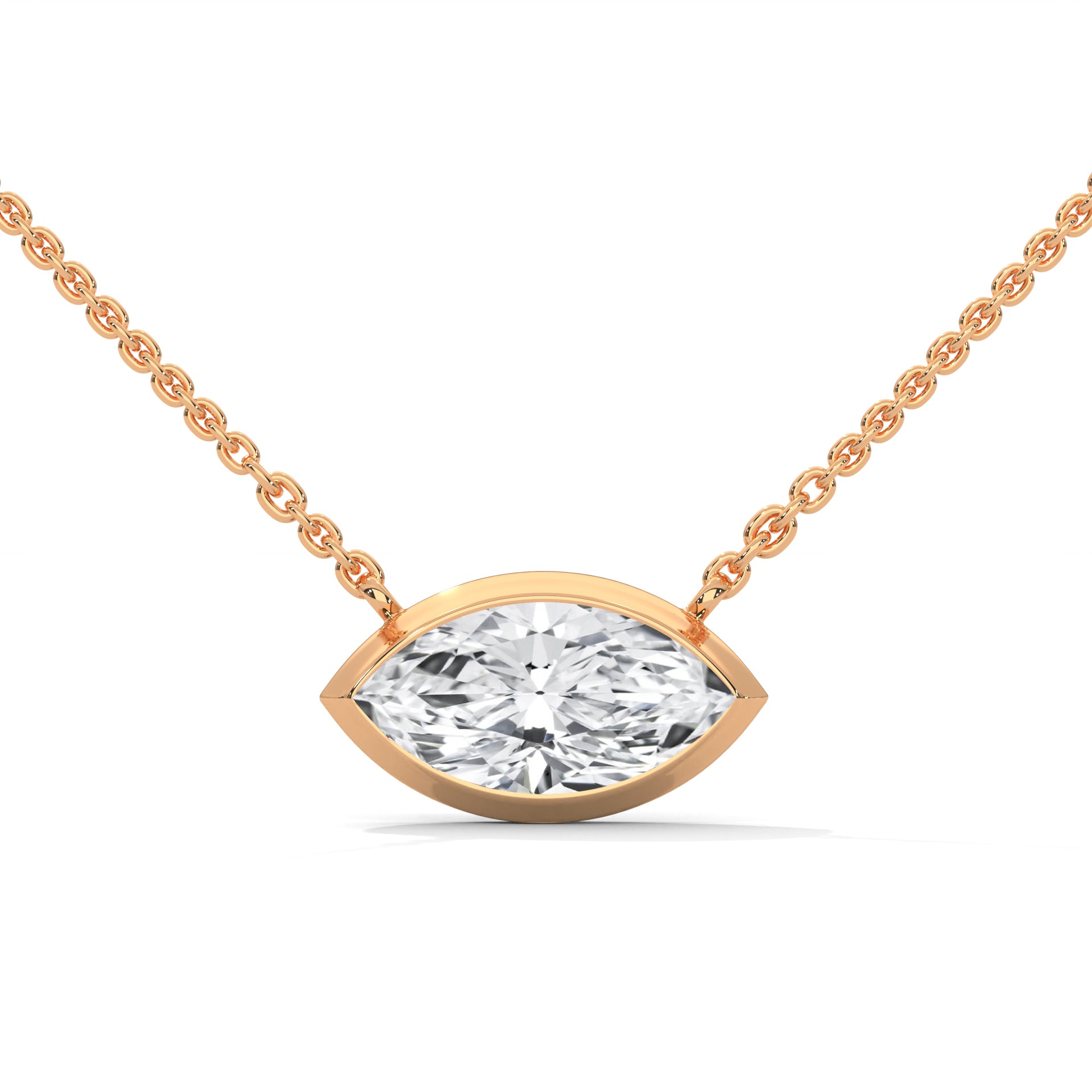Majestri Marquise Diamond Pendant Necklace (4/5ct. tw.)