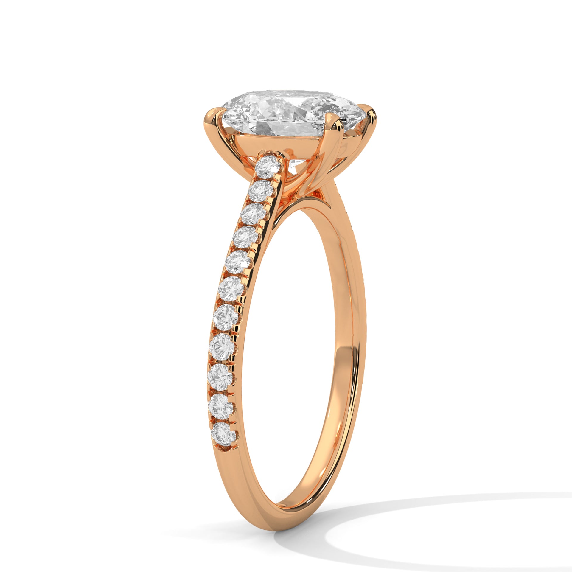 Kargir Ring with 2ct Oval Lab Diamond