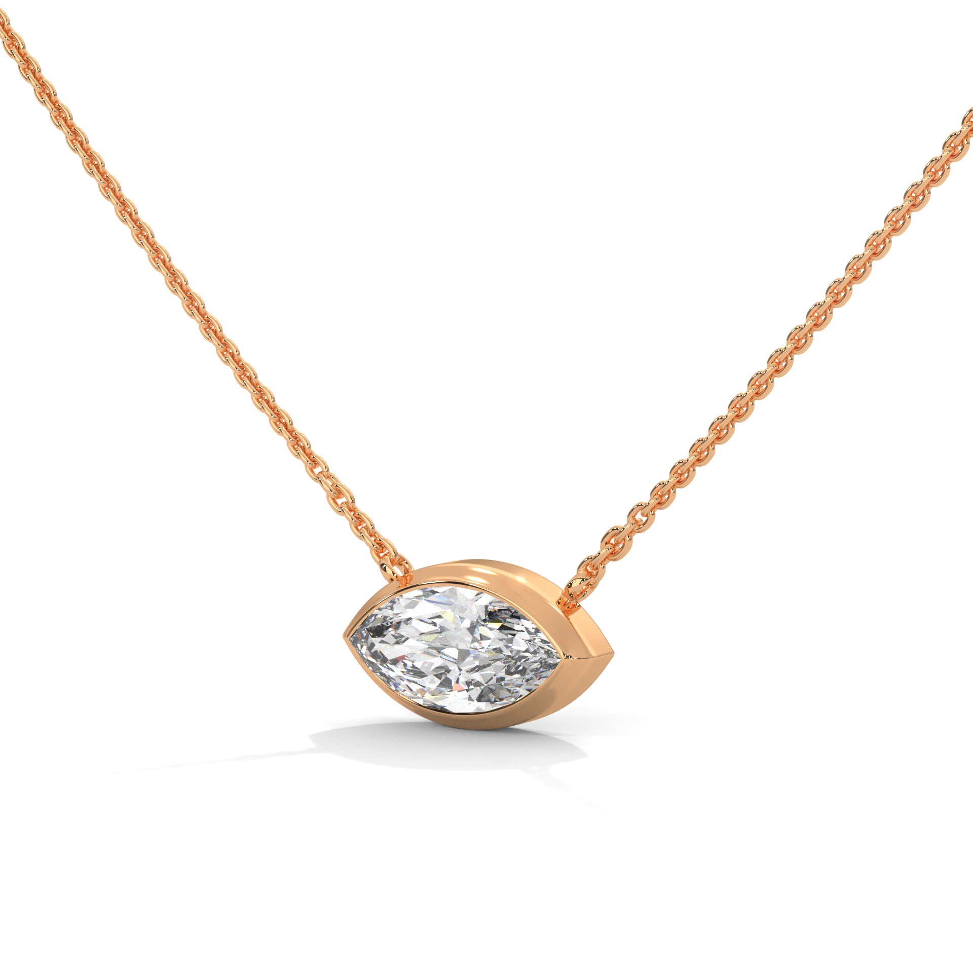 Majestri Marquise Diamond Pendant Necklace (4/5ct. tw.)