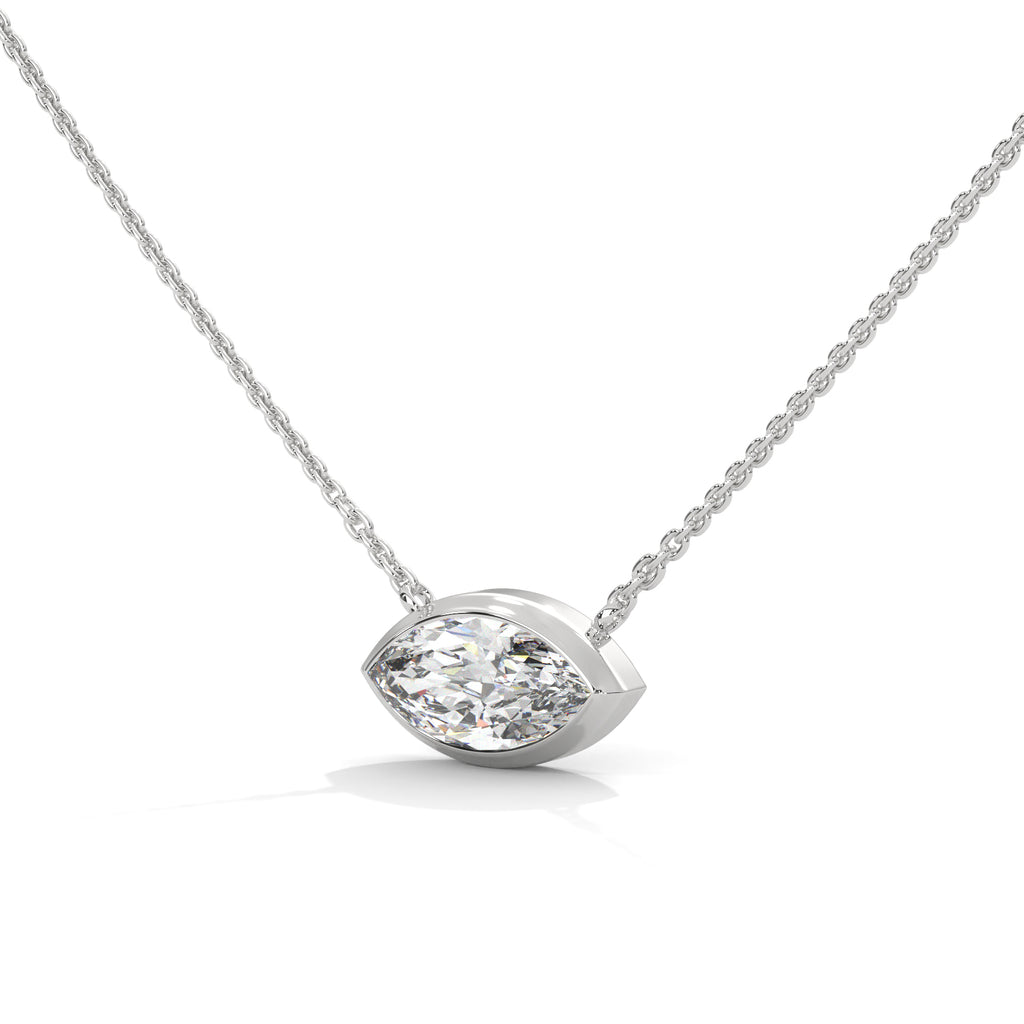 Majestri Marquise Diamond Pendant Necklace (4/5ct. tw.)