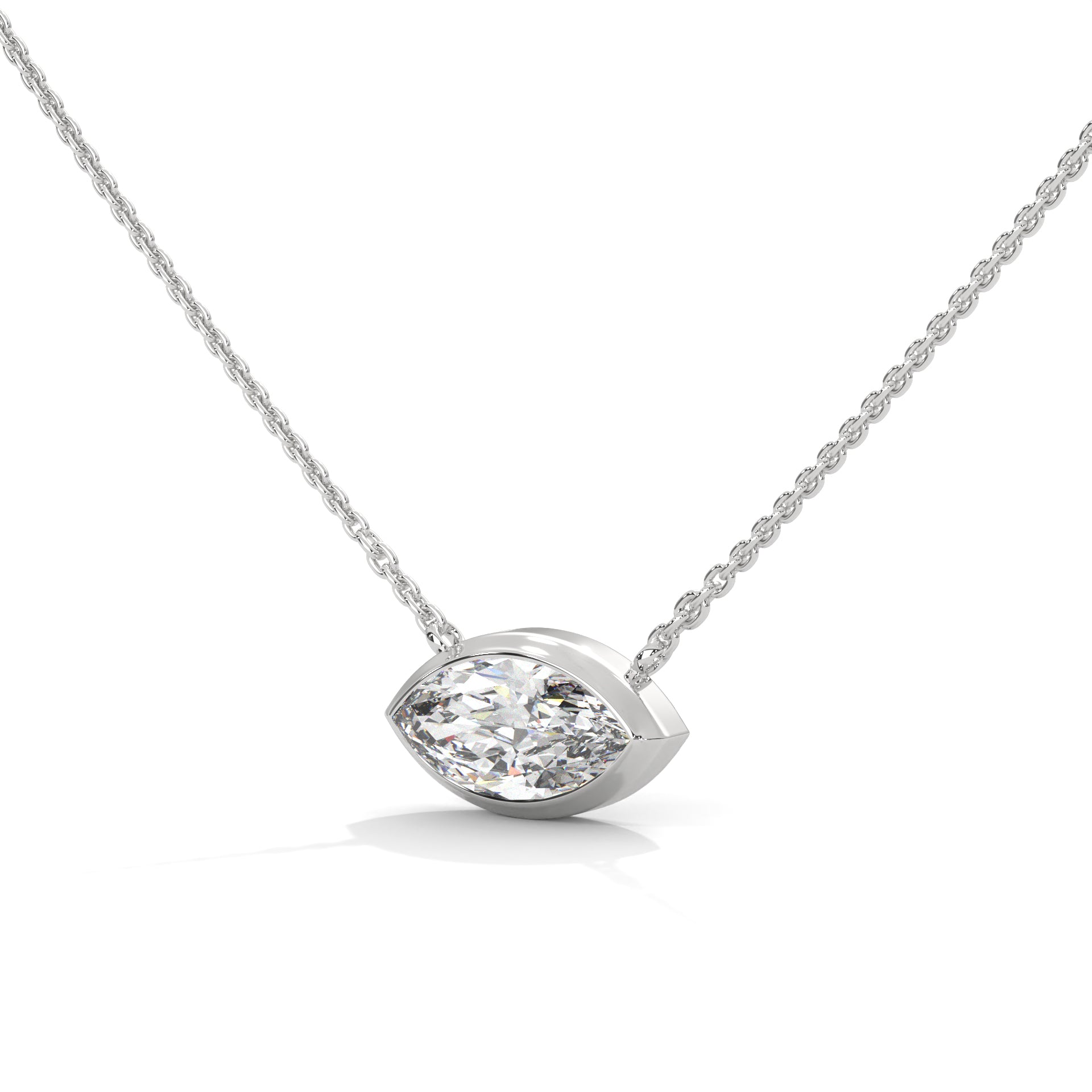 Majestri Marquise Diamond Pendant Necklace (4/5ct. tw.)
