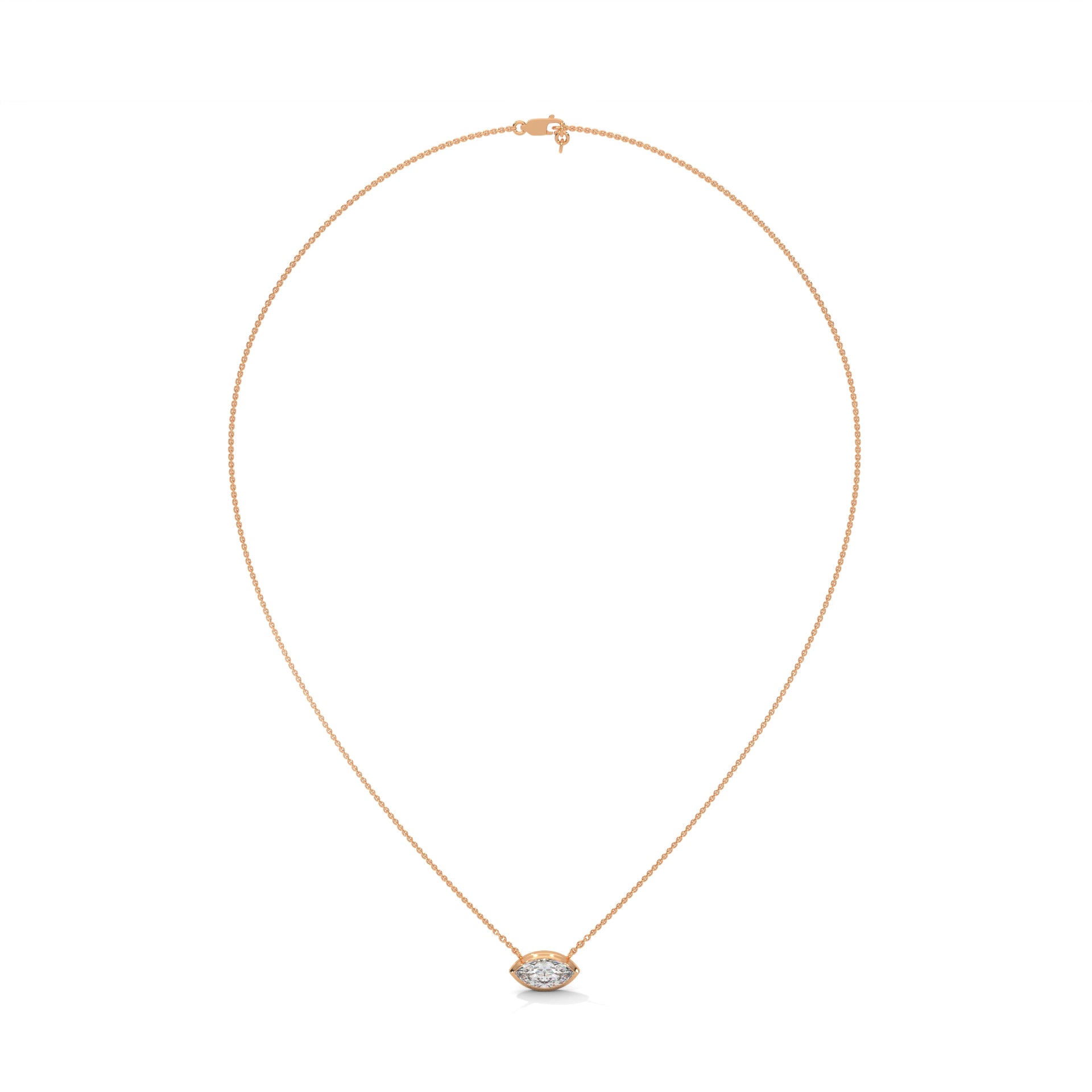 Majestri Marquise Diamond Pendant Necklace (4/5ct. tw.)