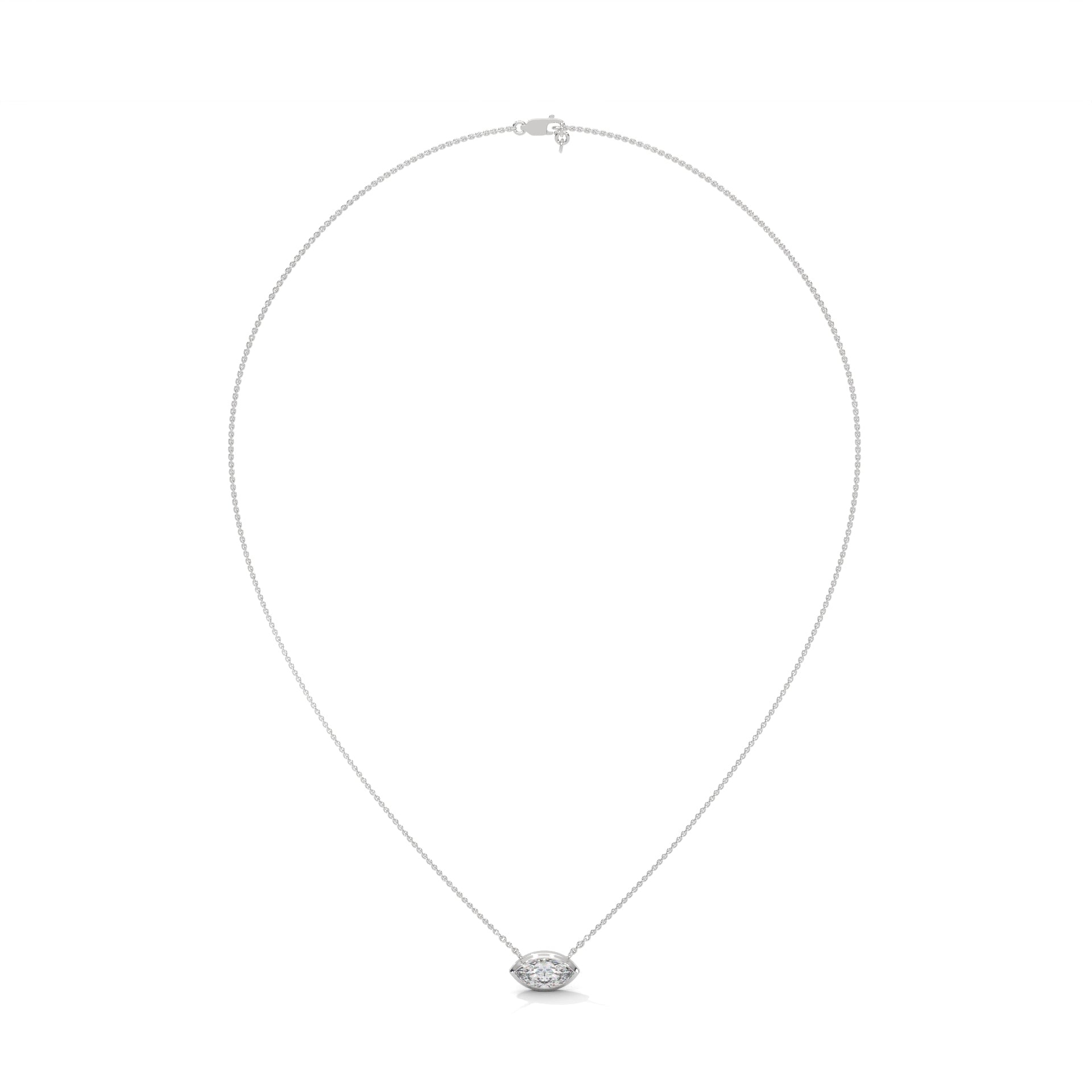 Majestri Marquise Diamond Pendant Necklace (4/5ct. tw.)