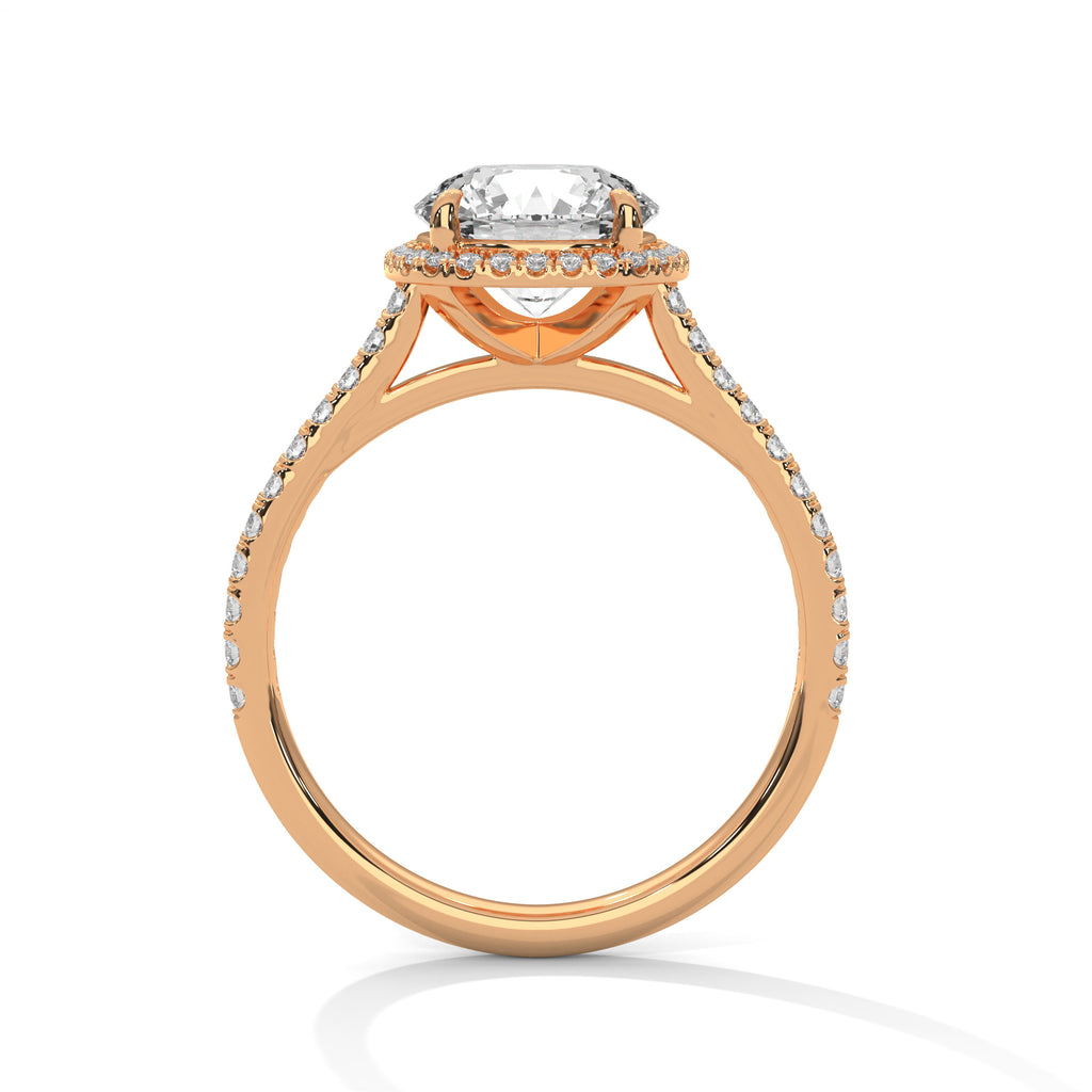 Eclipse Halo Diamond Ring (2.00ct cntr.)
