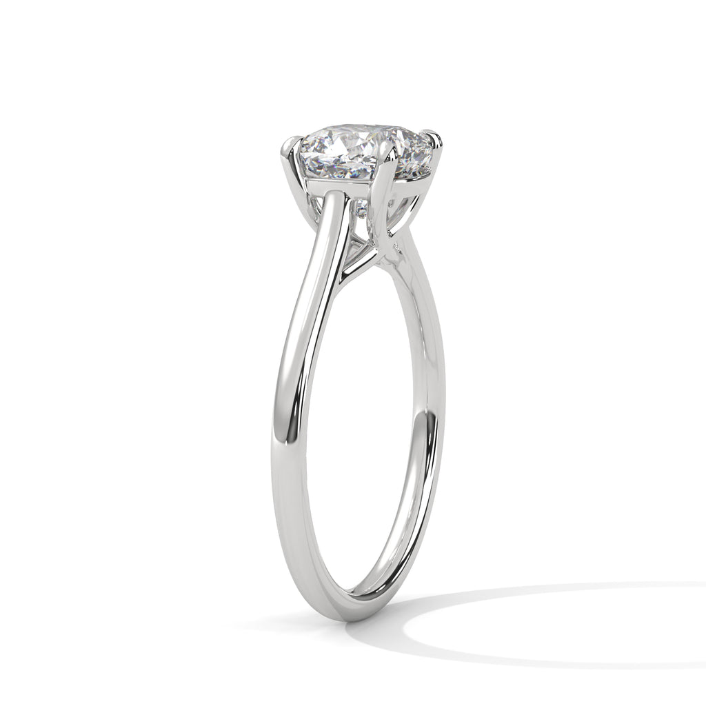 Victorian Cushion Diamond Ring (2.00ct cntr.)