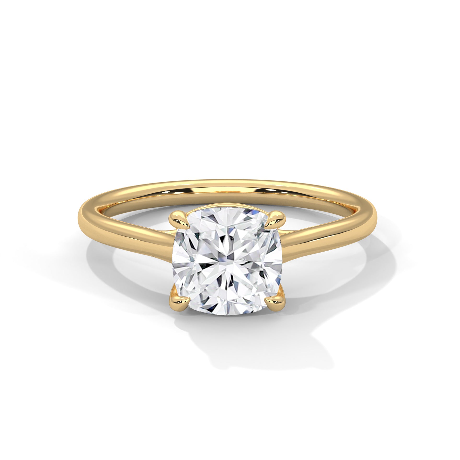 Victorian Cushion Diamond Ring (2.00ct cntr.)