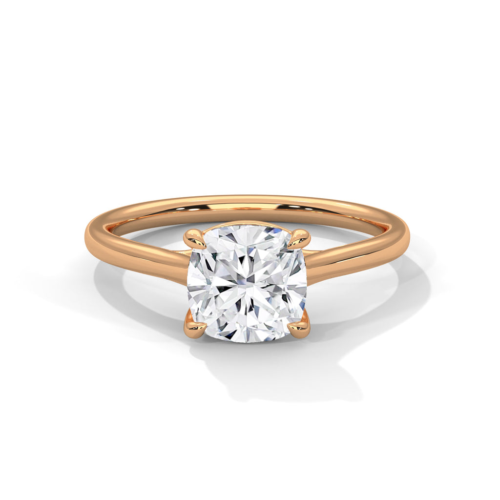 Victorian Cushion Diamond Ring (2.00ct cntr.)