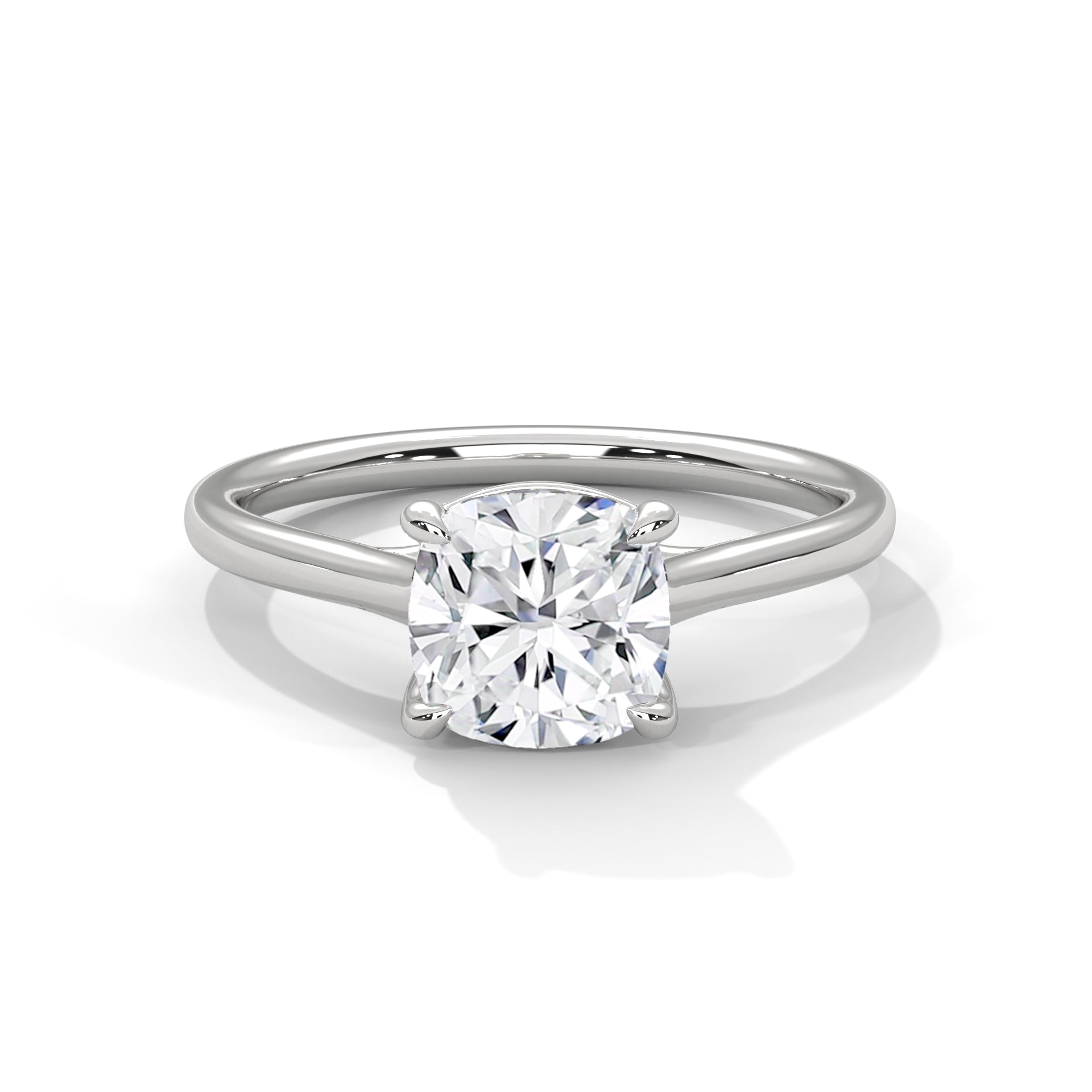 Victorian Cushion Diamond Ring (2.00ct cntr.)