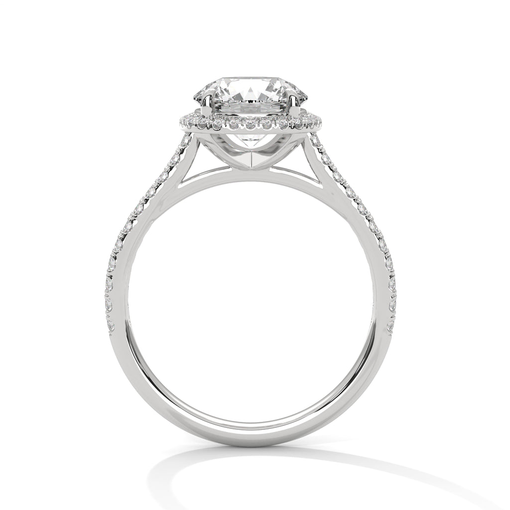 Eclipse Halo Diamond Ring (2.00ct cntr.)