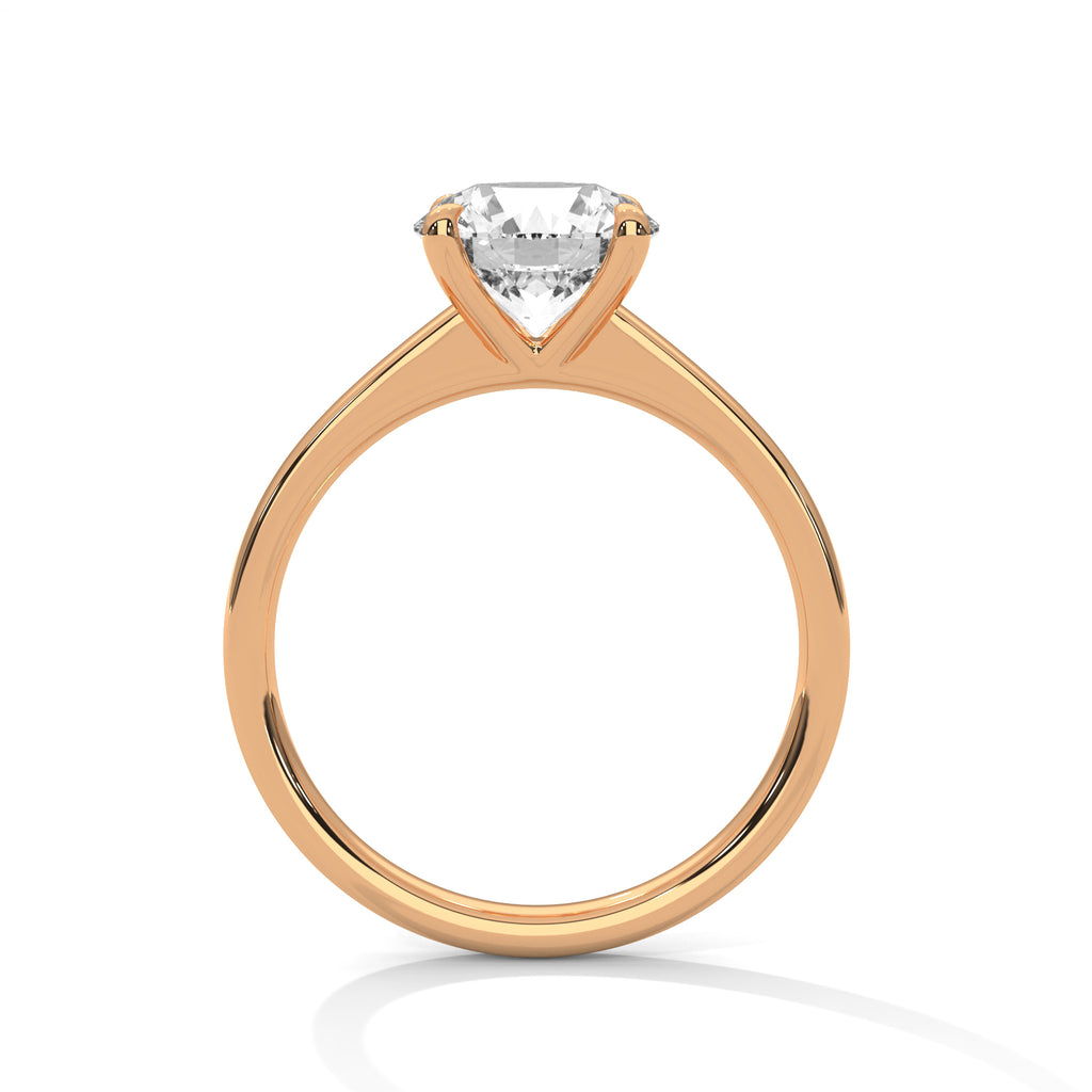 Amara Round Solitaire Diamond Ring (2 ct. cntr.)
