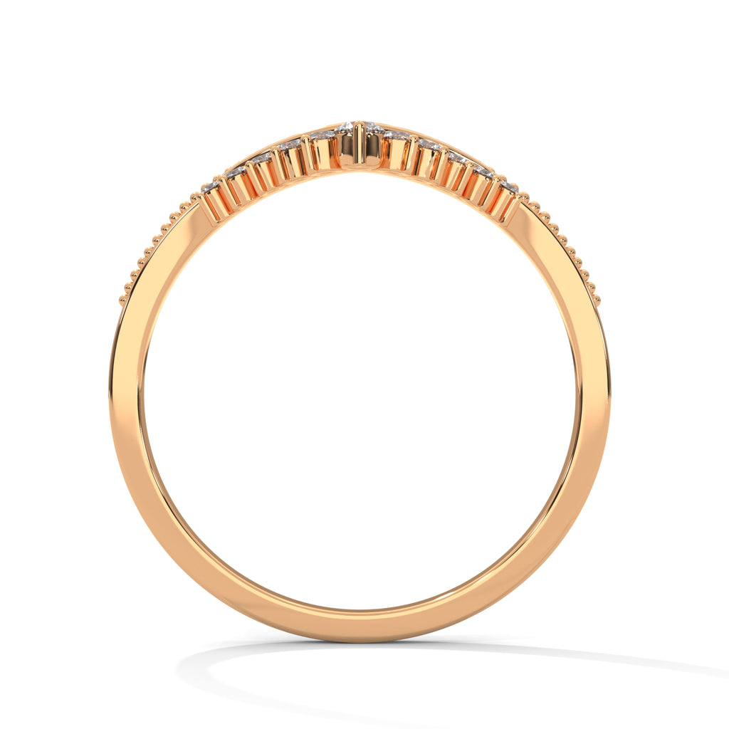 Aveline Chevron Diamond Band (0.15 ct. tw.)