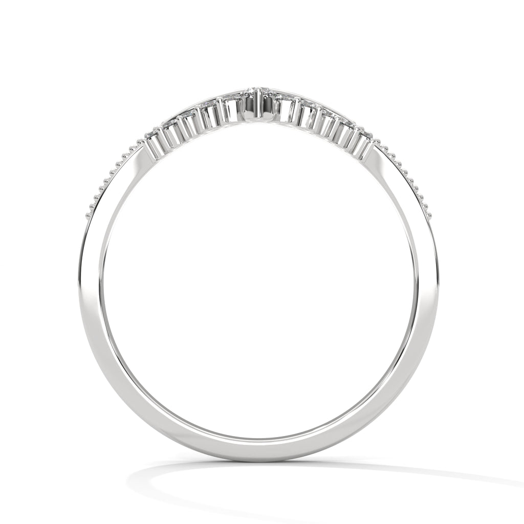 Aveline Chevron Diamond Band (0.15 ct. tw.)