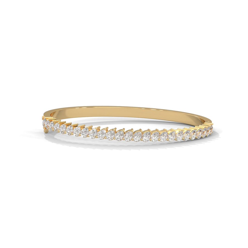 Colette Pear Diamond Bangle