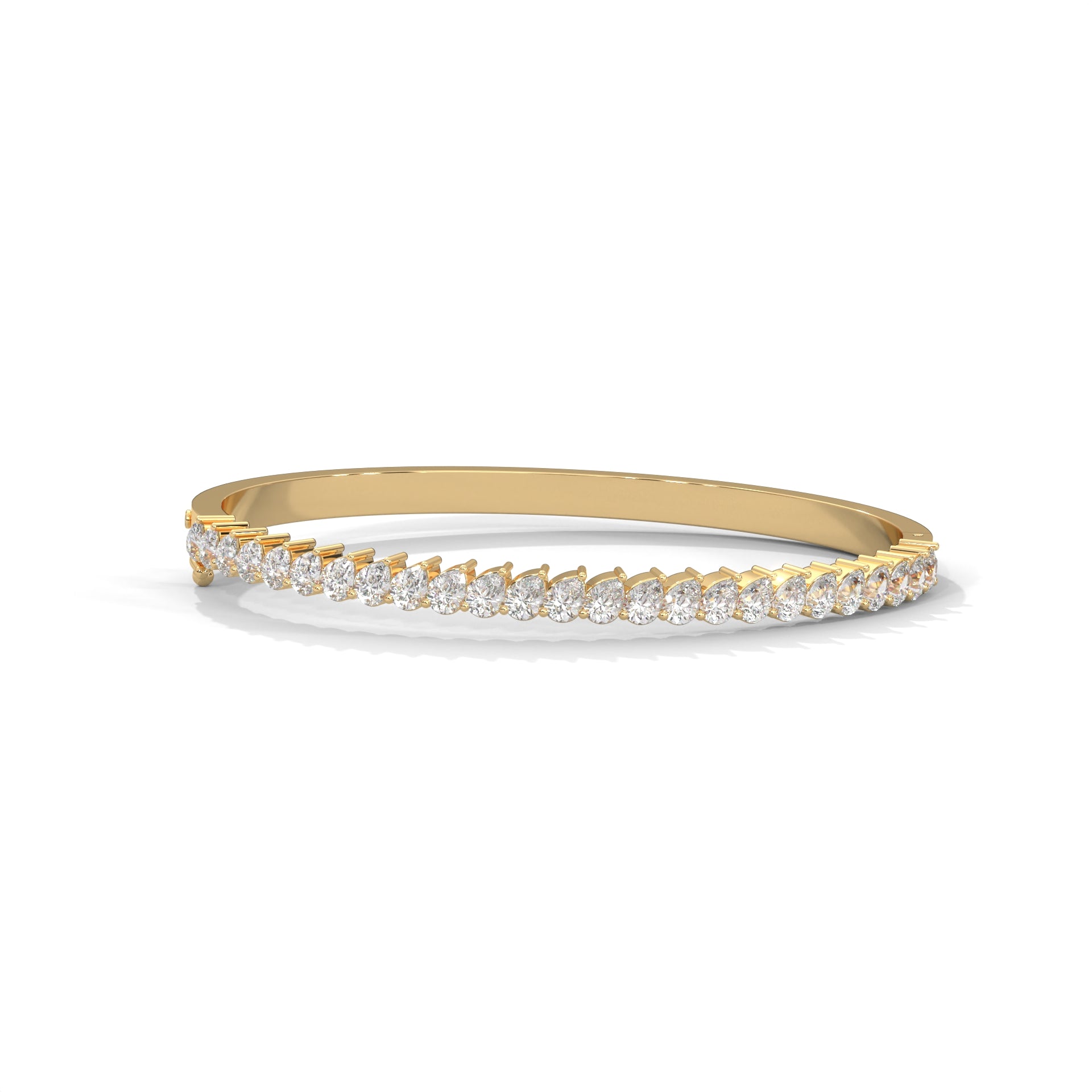 Colette Pear Diamond Bangle