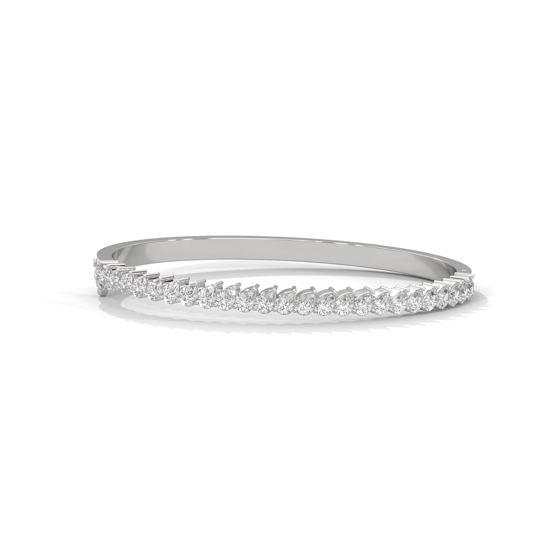 Colette Pear Diamond Bangle