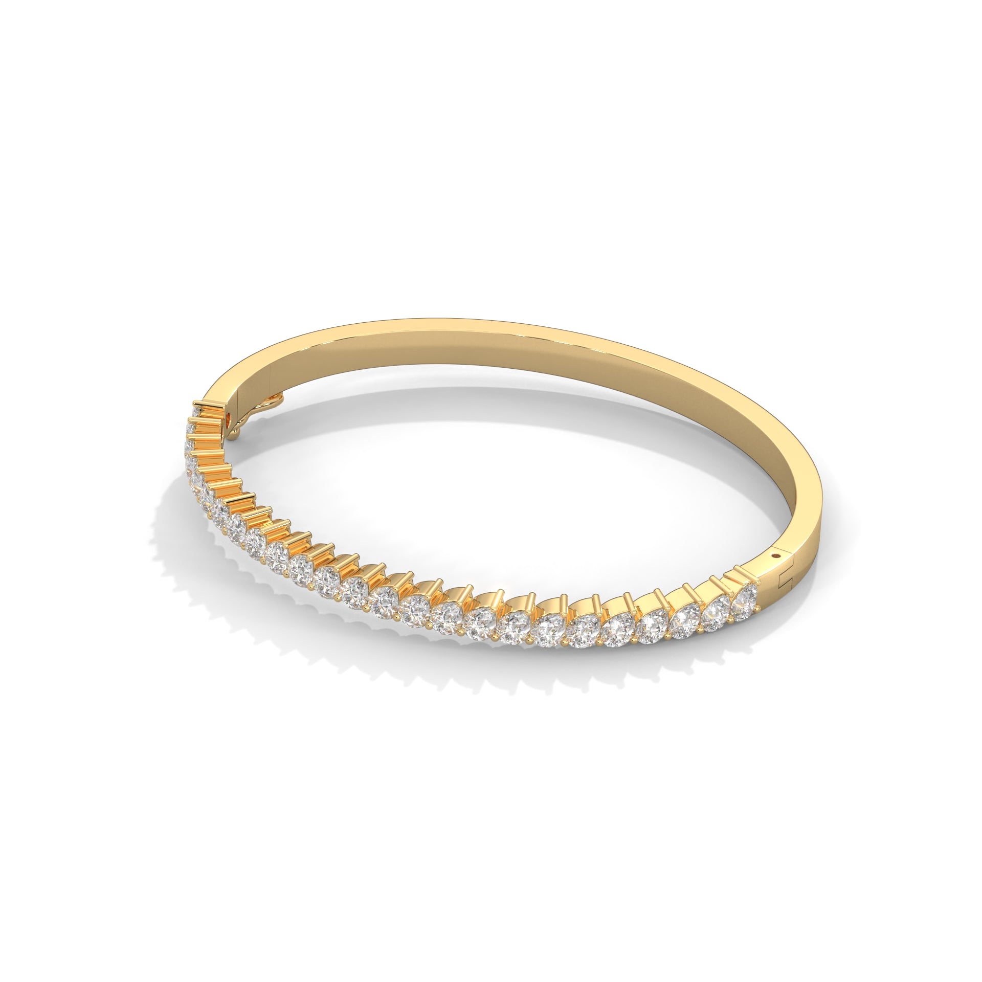 Colette Pear Diamond Bangle