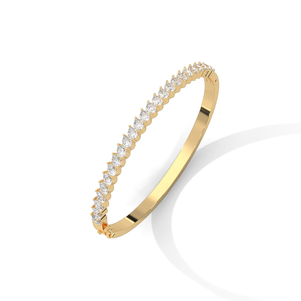 Colette Pear Diamond Bangle