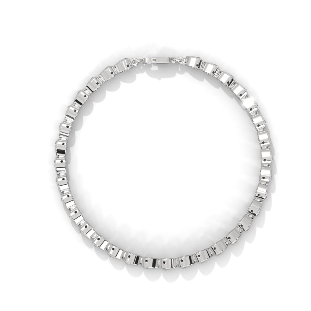 Perrine Pear Link Diamond Bracelet