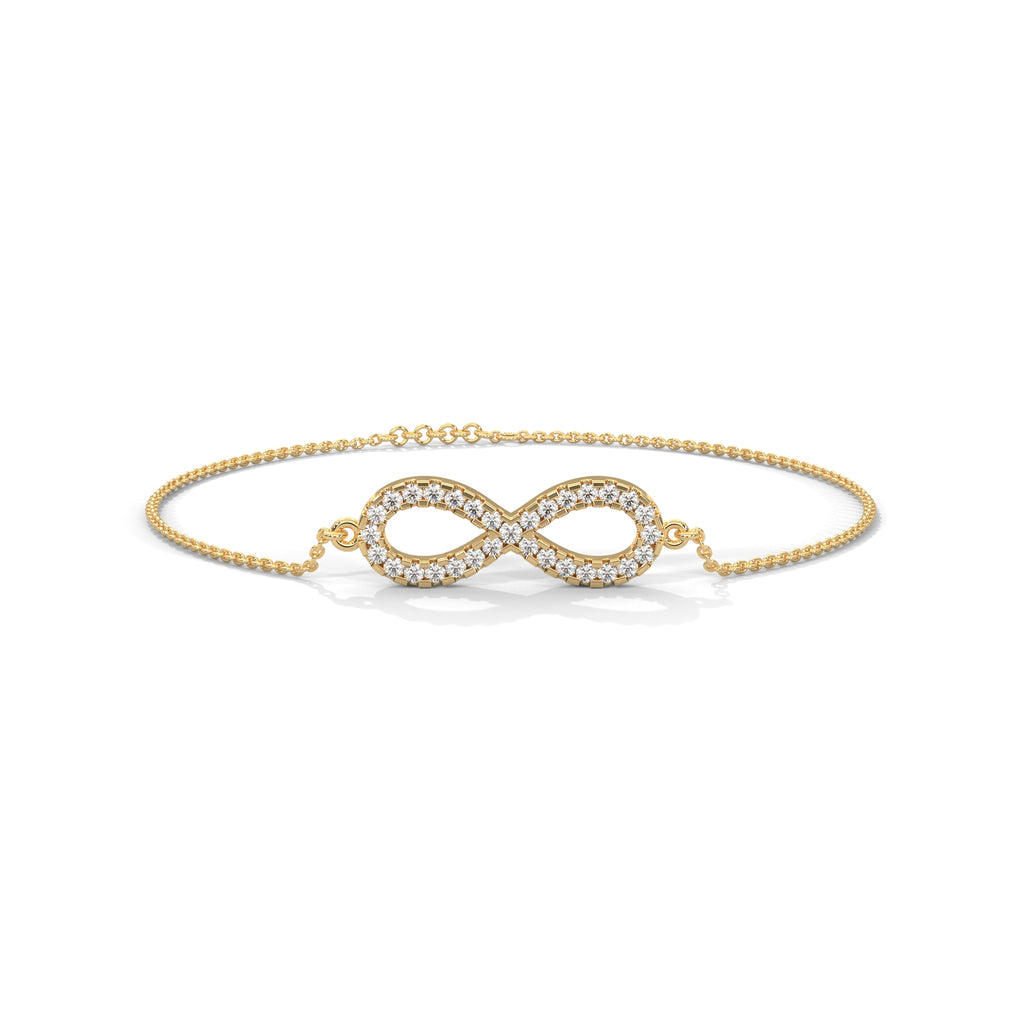 Yvette Infinity Diamond Bracelet