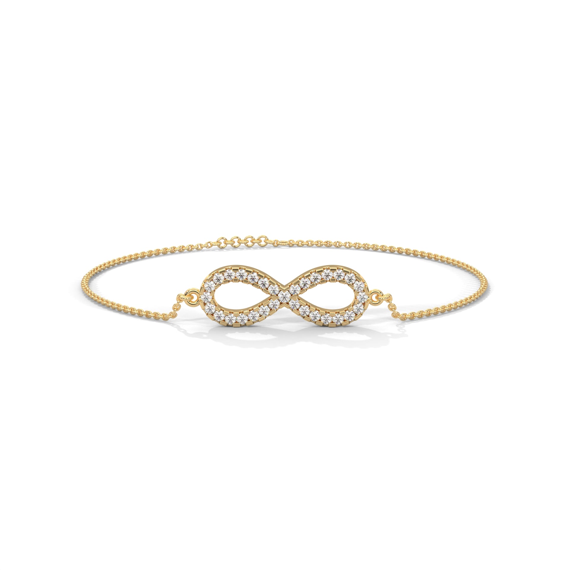 Yvette Infinity Diamond Bracelet