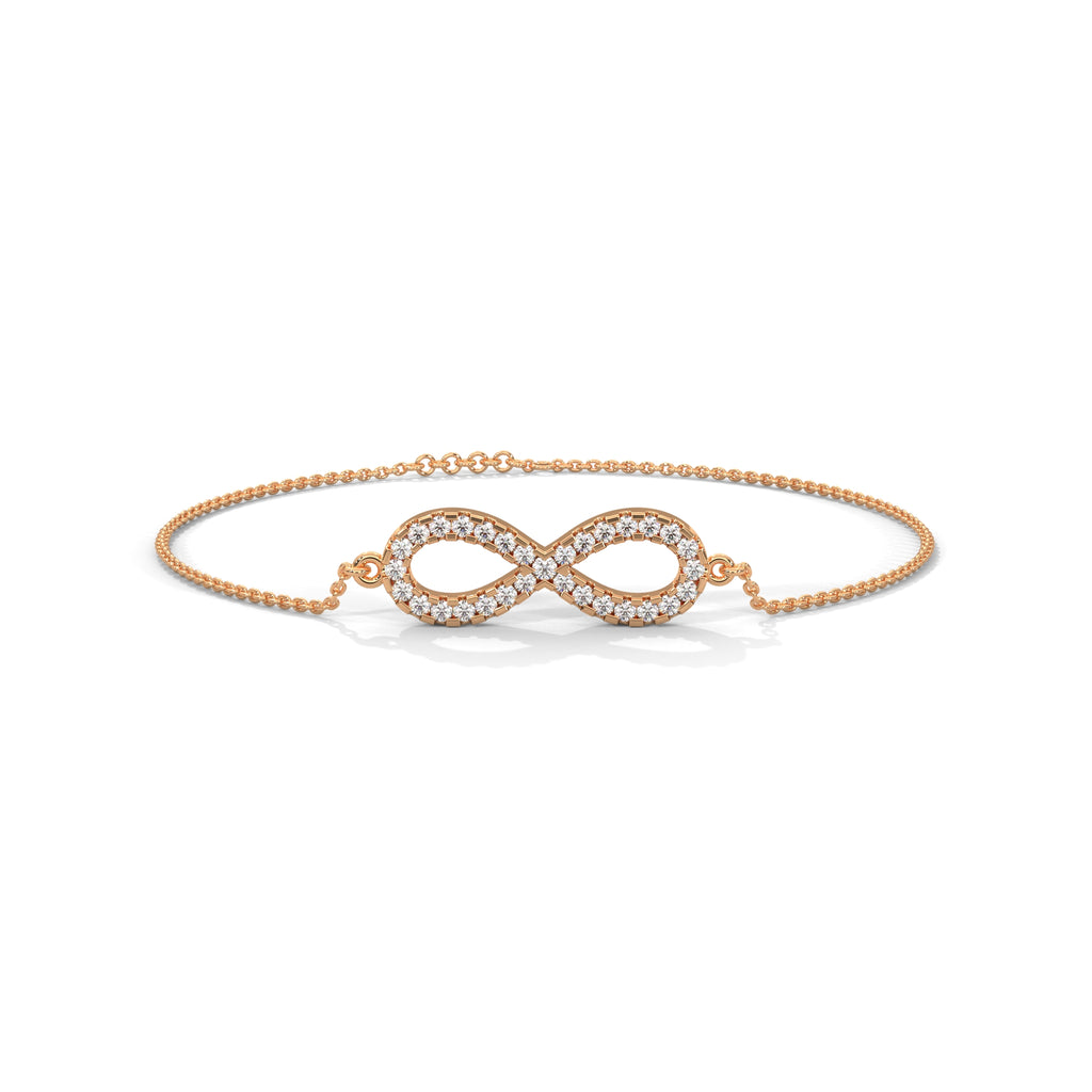 Yvette Infinity Diamond Bracelet