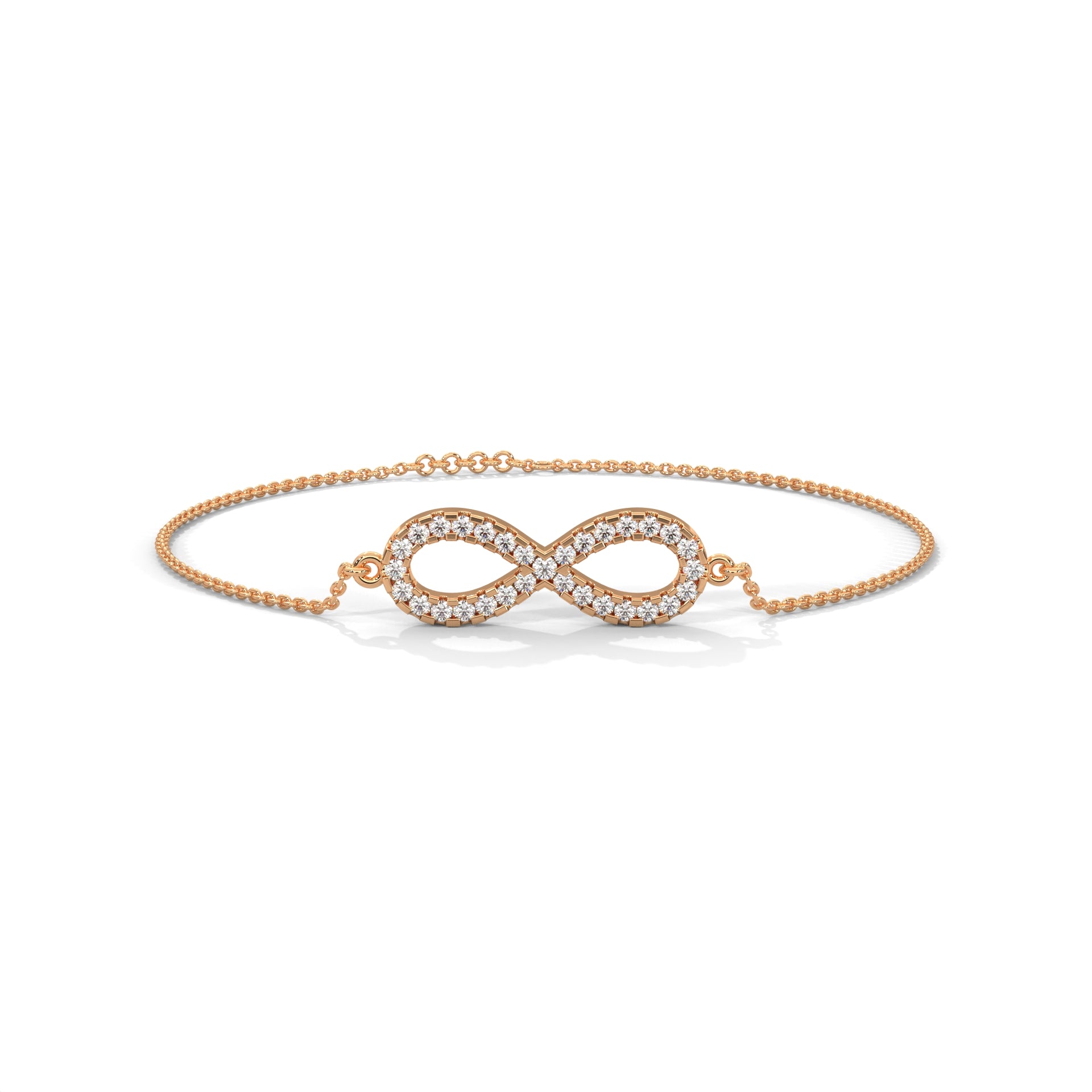 Yvette Infinity Diamond Bracelet