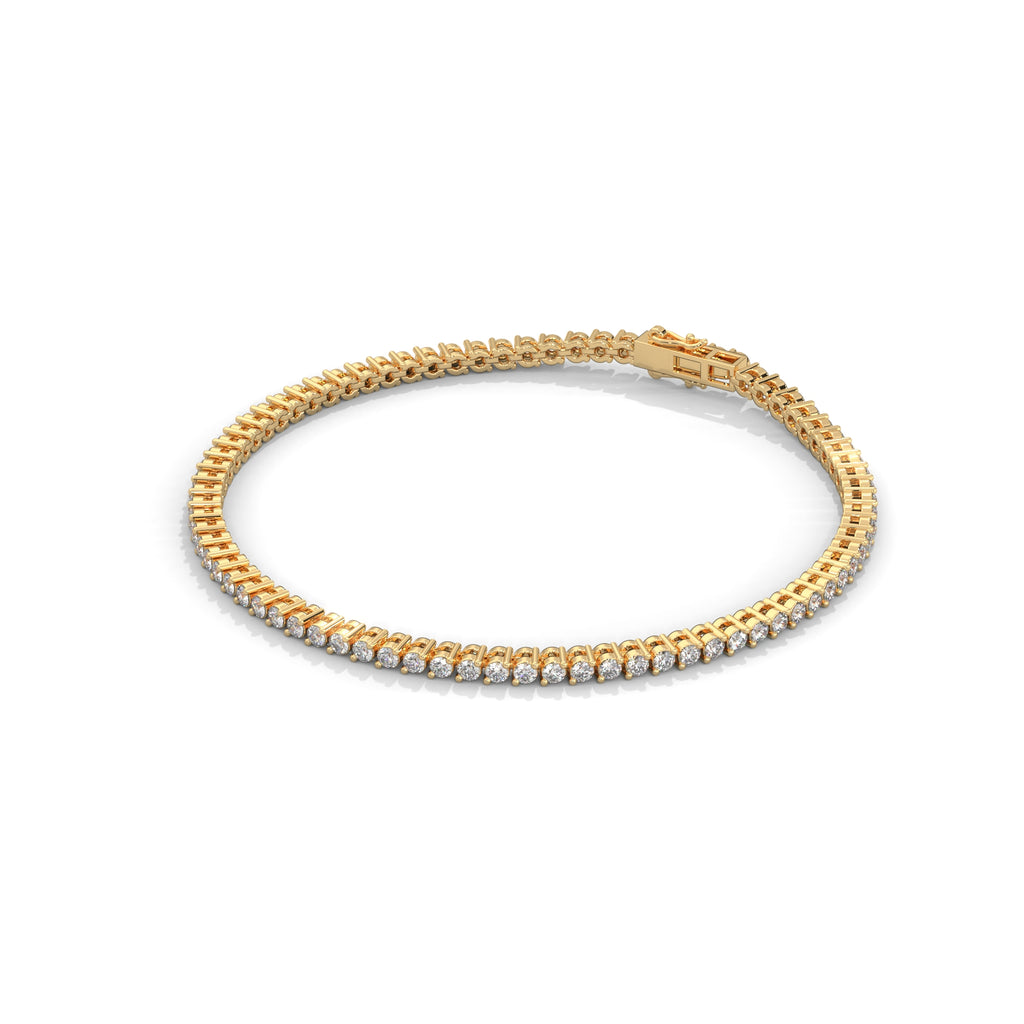 Nadia Round Diamond Tennis Bracelet