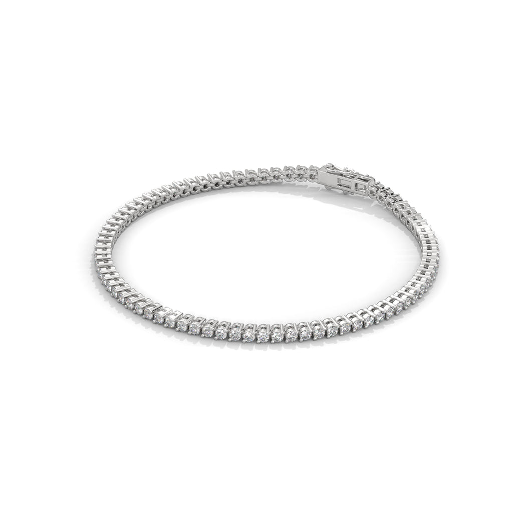 Nadia Round Diamond Tennis Bracelet