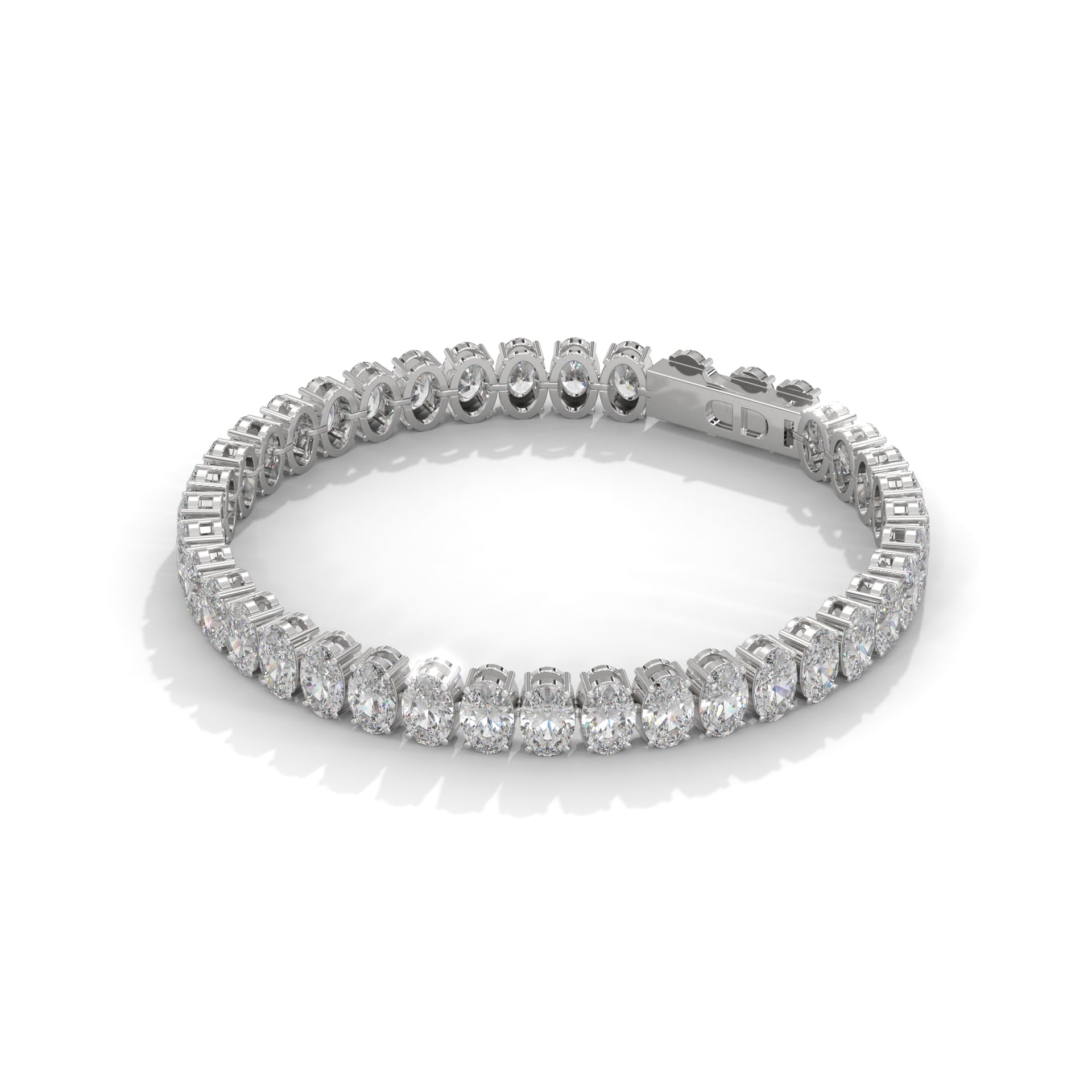 Valentina Oval Diamond Tennis Bracelet (26 ct. tw.)