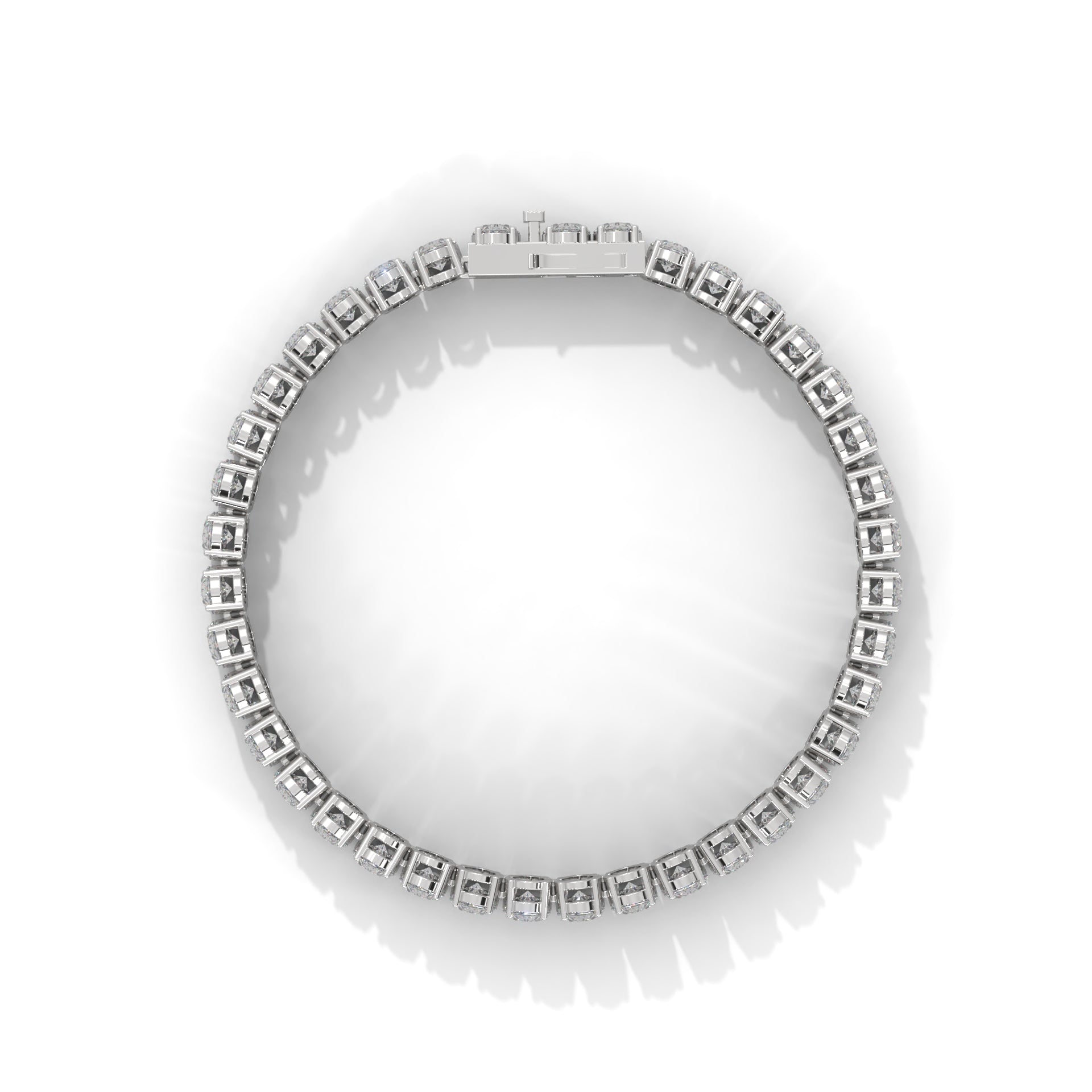 Valentina Oval Diamond Tennis Bracelet (26 ct. tw.)