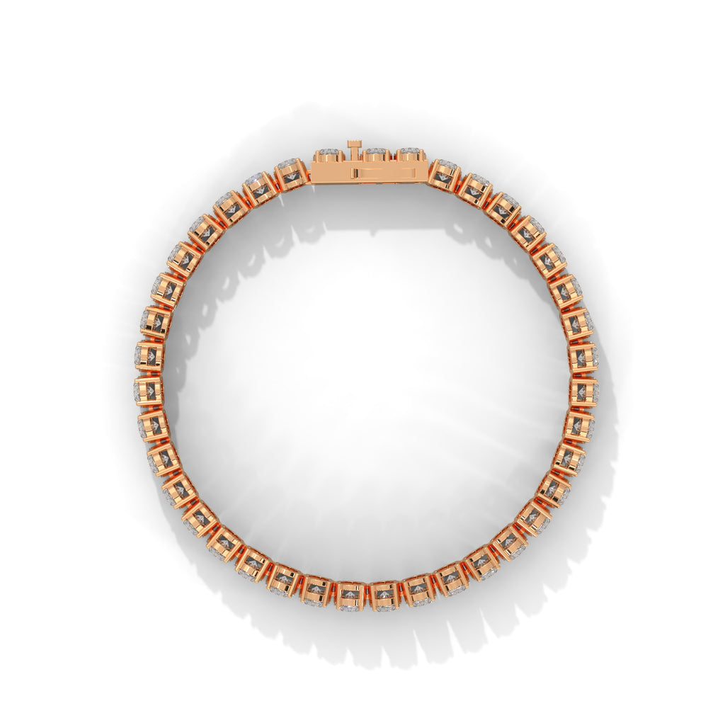 Valentina Oval Diamond Tennis Bracelet (26 ct. tw.)