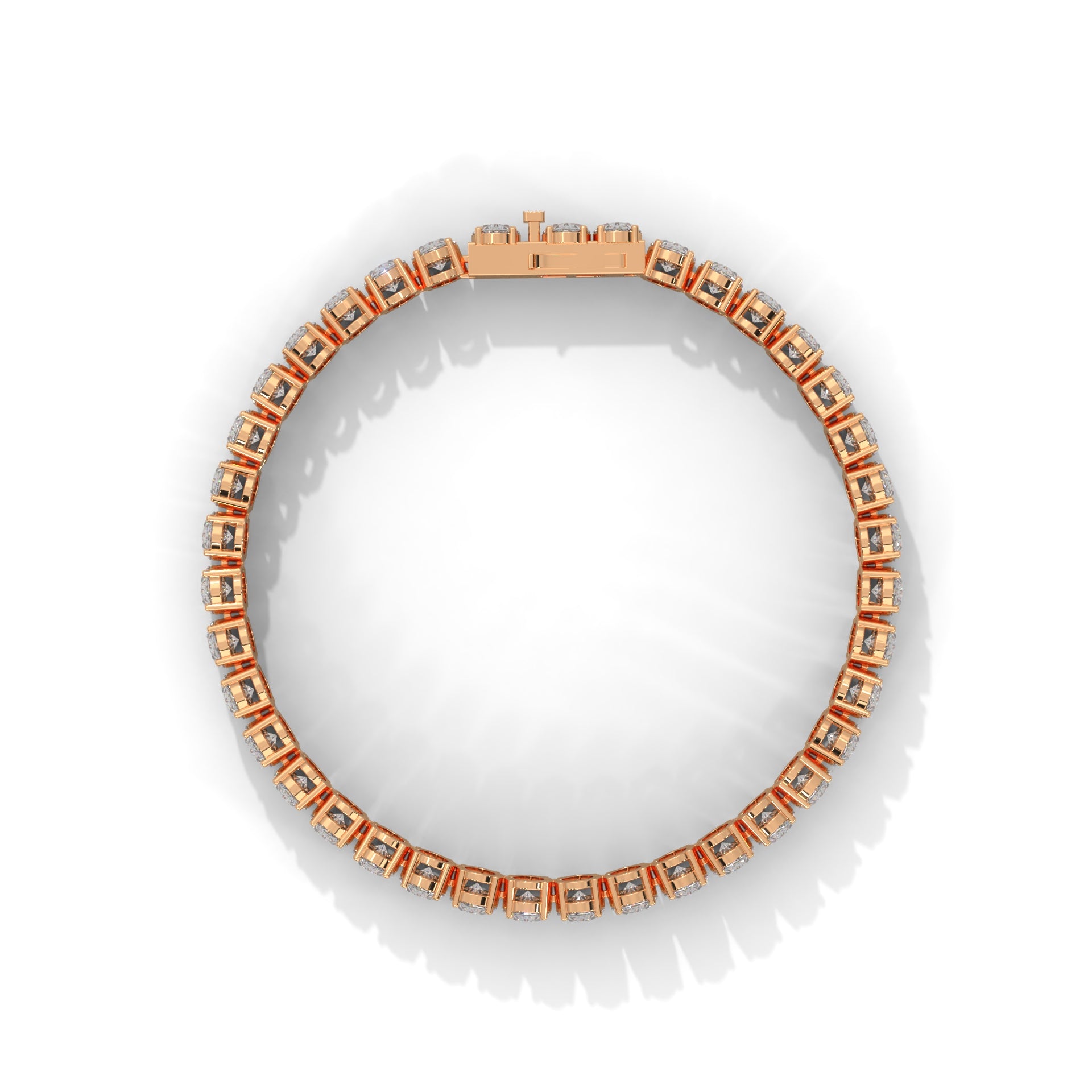 Valentina Oval Diamond Tennis Bracelet (26 ct. tw.)