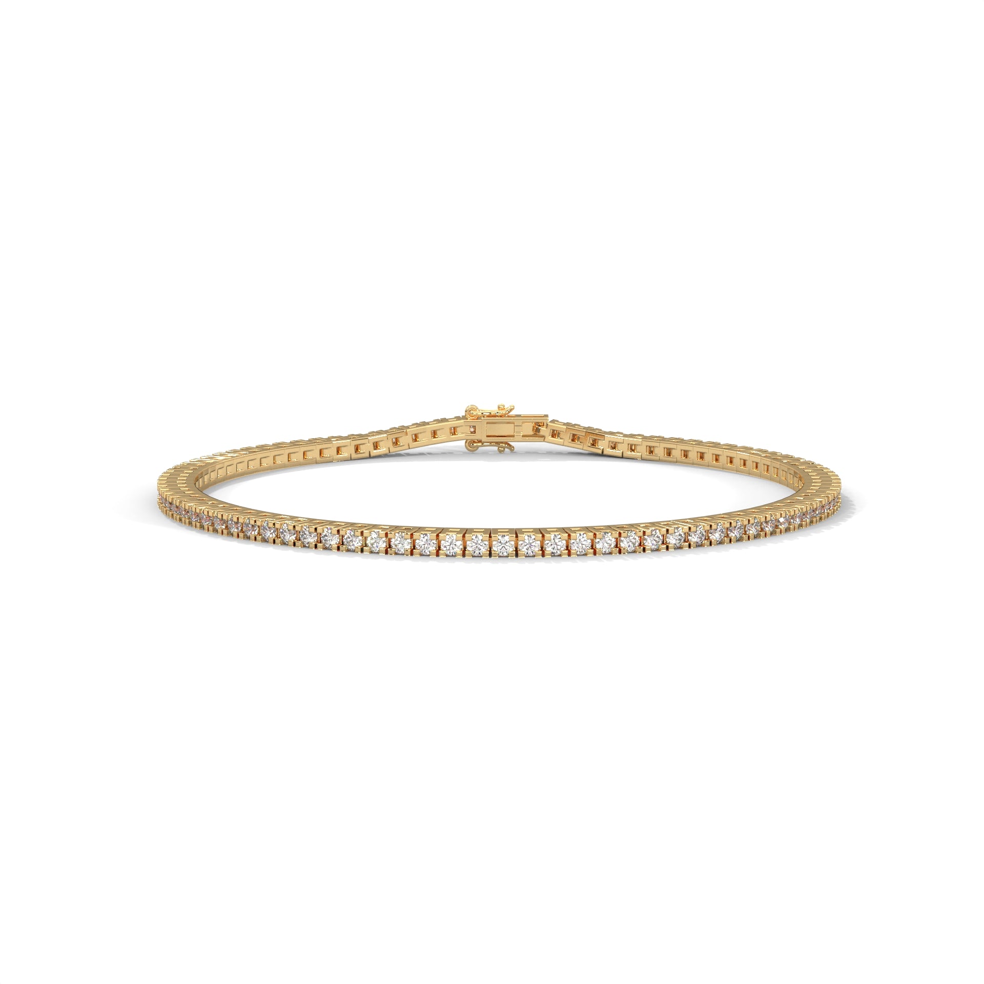 Elodie Round Diamond Tennis Bracelet (2.18 ct. tw.)