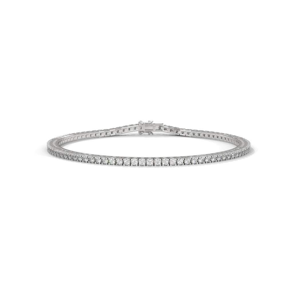 Elodie Round Diamond Tennis Bracelet (2.18 ct. tw.)