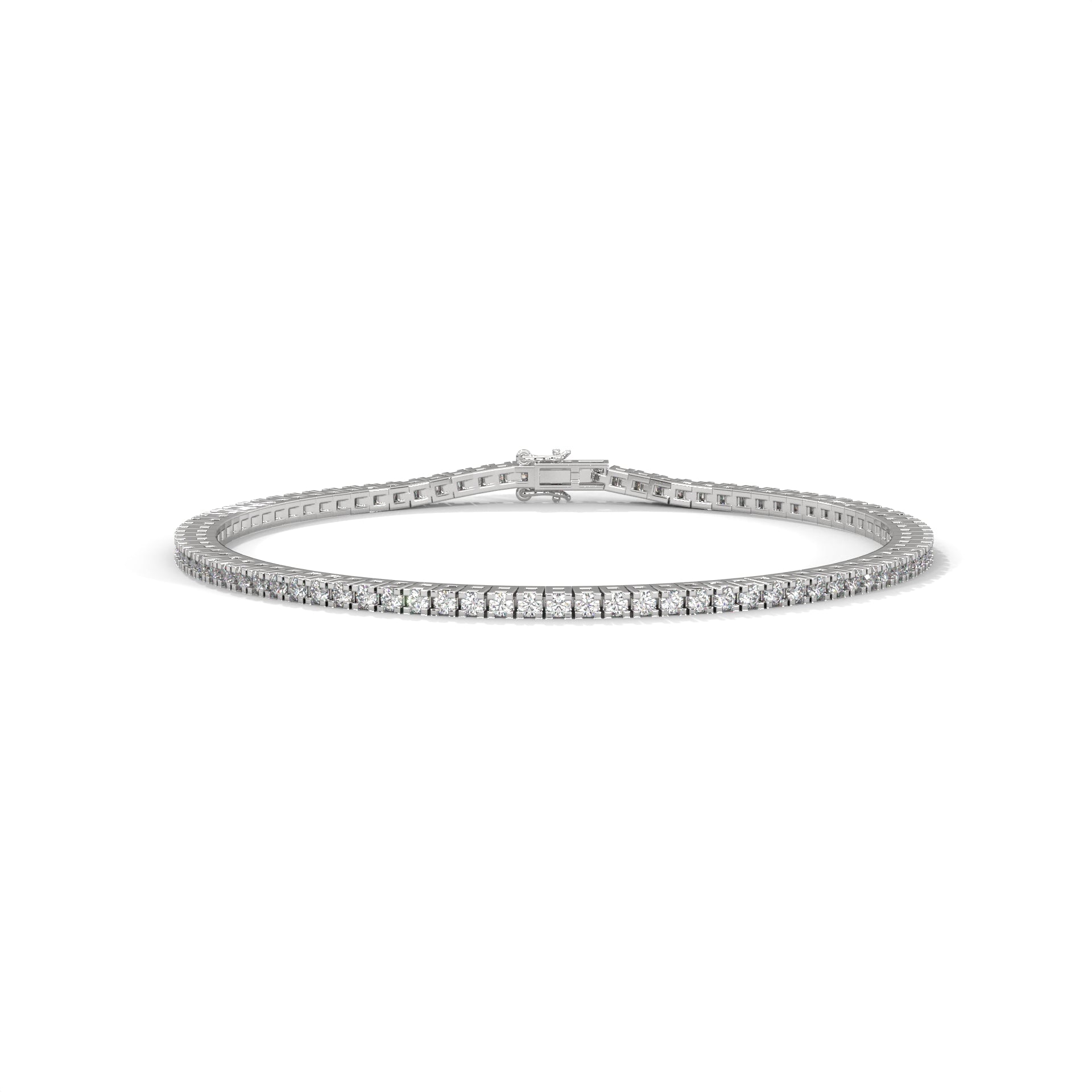 Elodie Round Diamond Tennis Bracelet (2.18 ct. tw.)